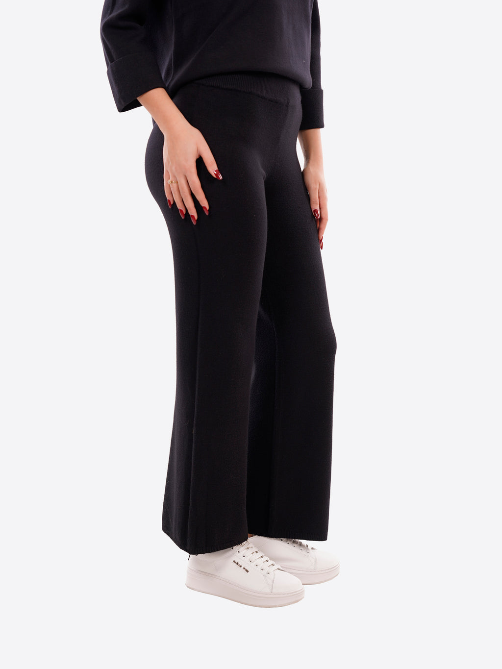 Pantalone FRESH FLOWER da Donna - nero FF614BLK