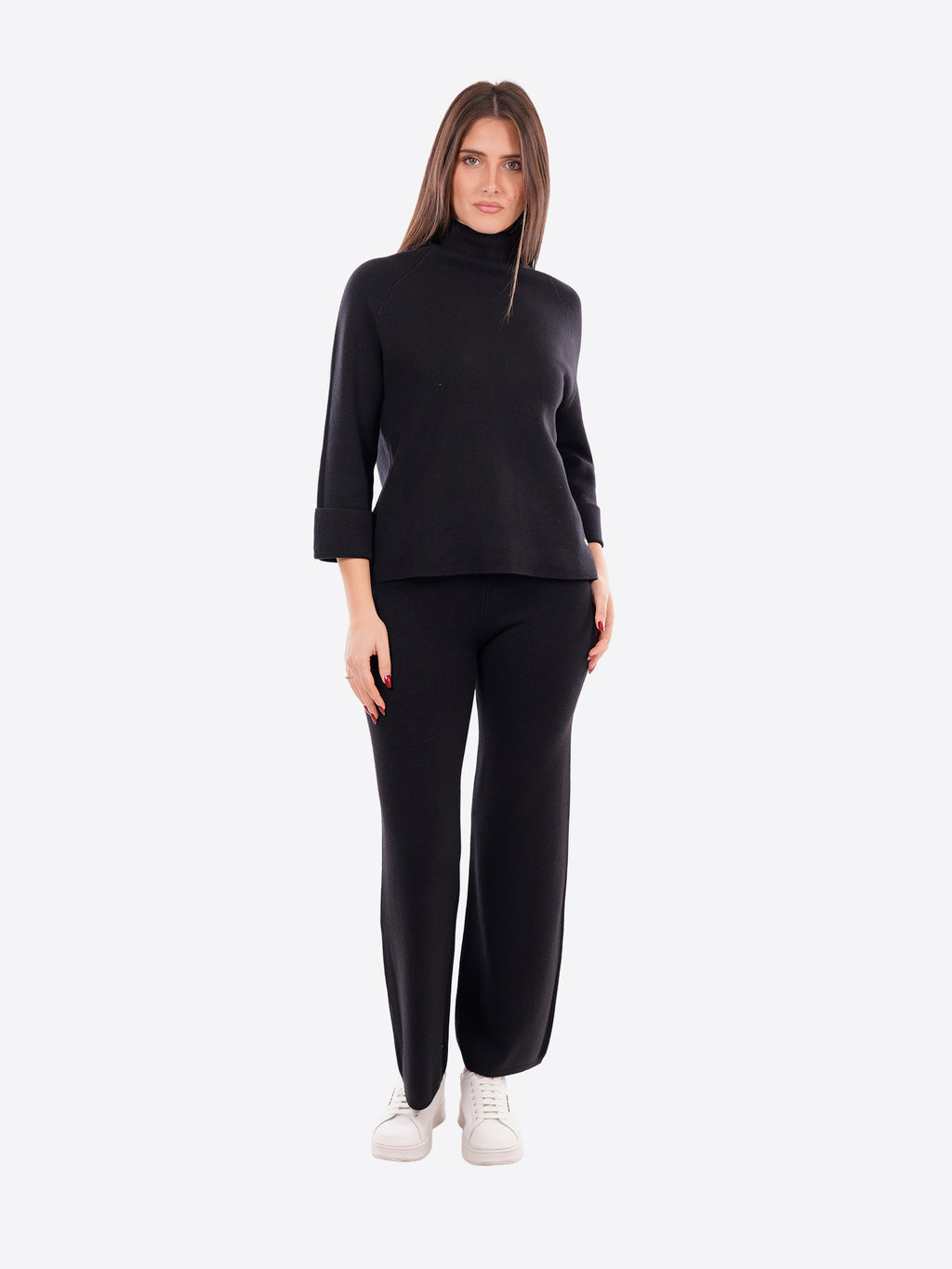 Pantalone FRESH FLOWER da Donna - nero FF614BLK