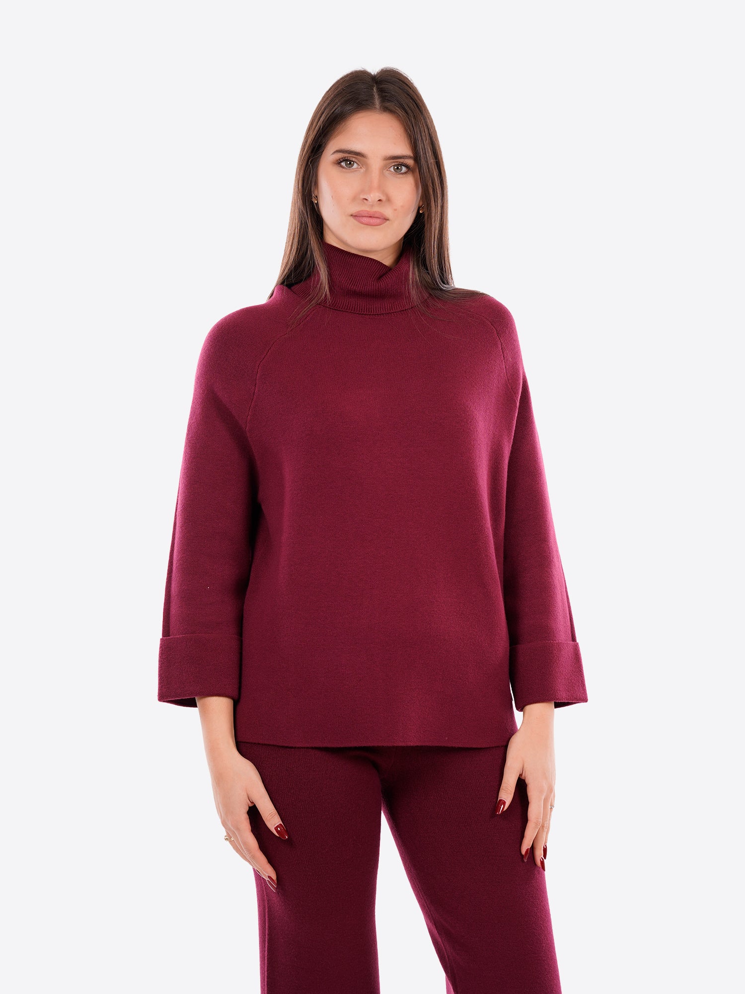 Maglia FRESH FLOWER da Donna - nero FF652BORDEAU