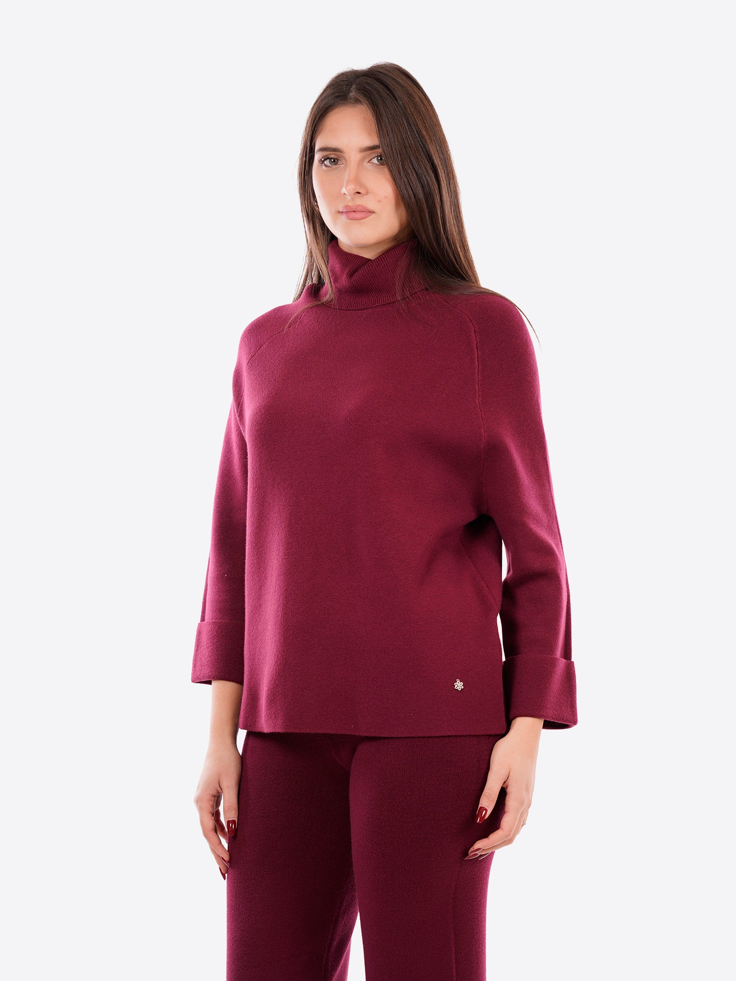 Maglia FRESH FLOWER da Donna - nero FF652BORDEAU