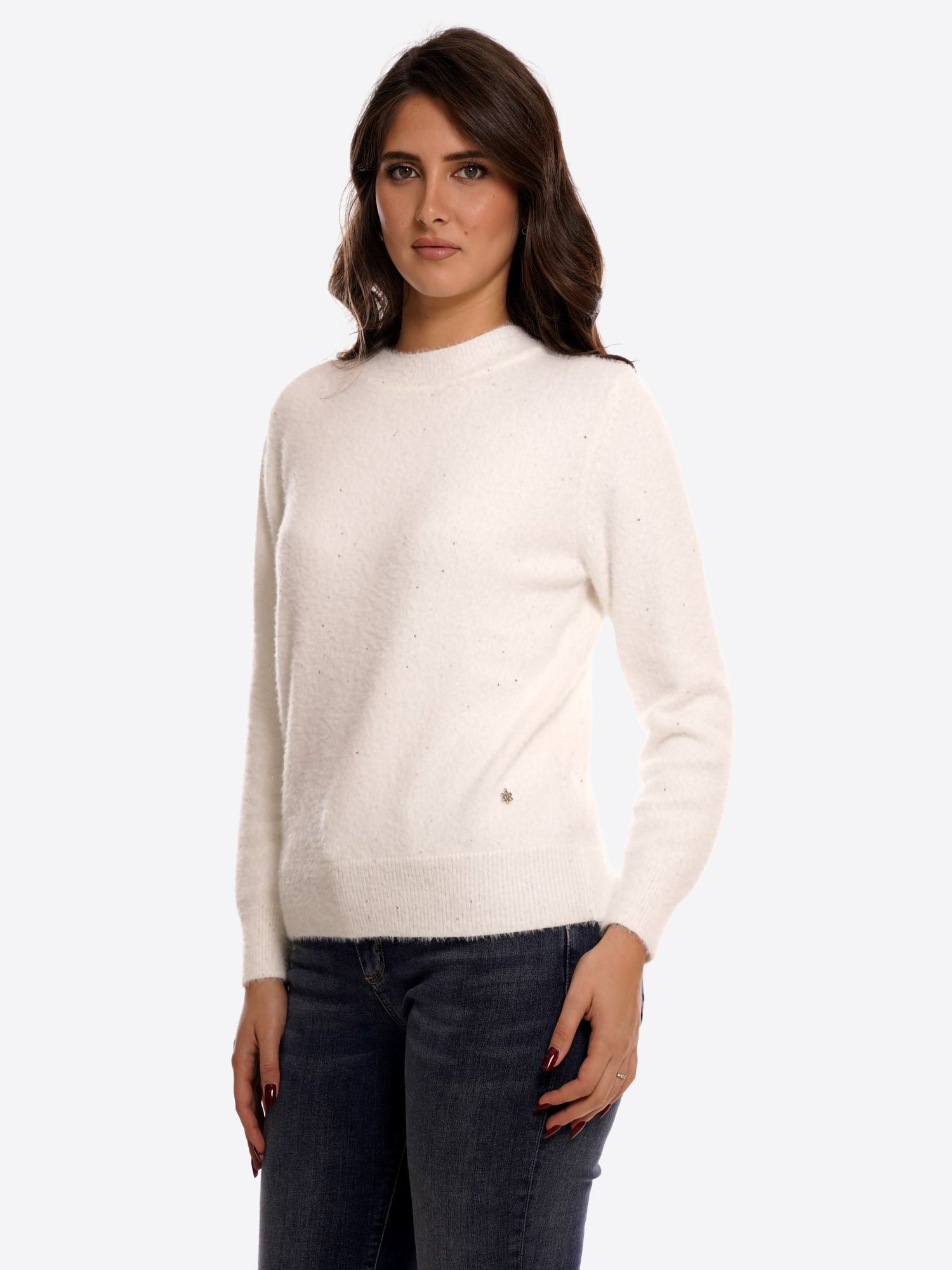 Maglia FRESH FLOWER da Donna - bianco FF711PANNA