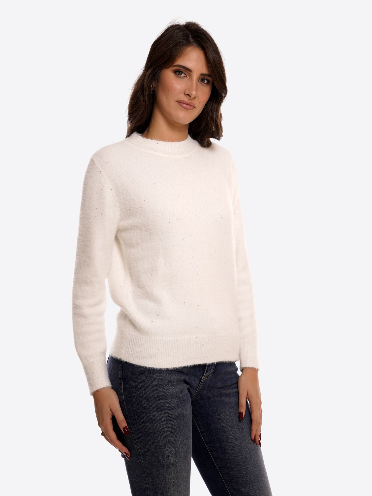 Maglia FRESH FLOWER da Donna - bianco FF711PANNA
