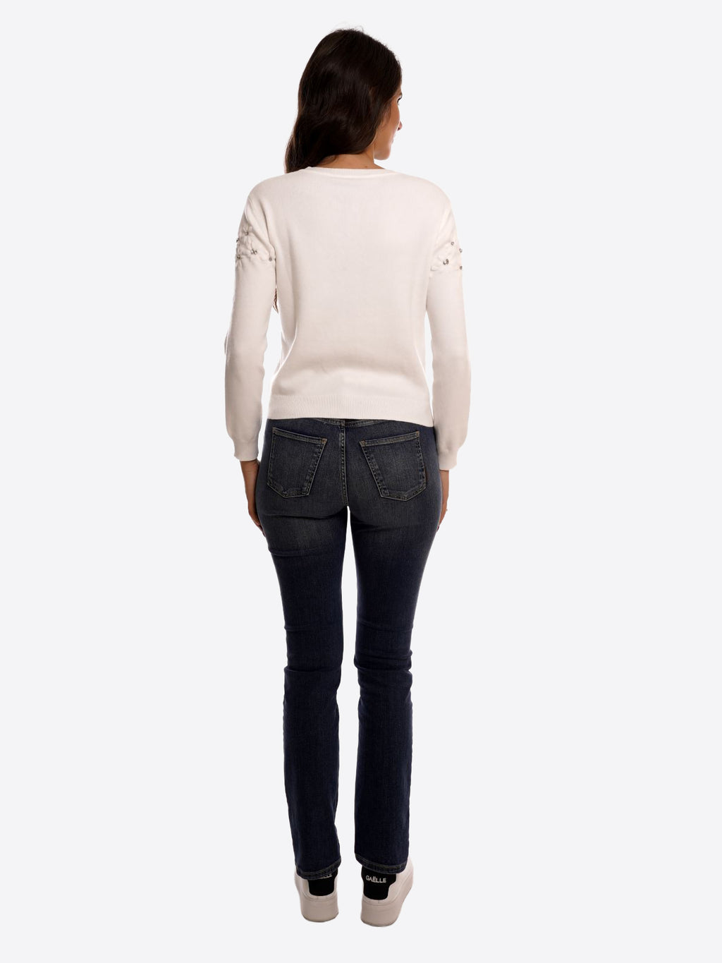 Cardigan FRESH FLOWER da Donna - bianco FF738PANNA