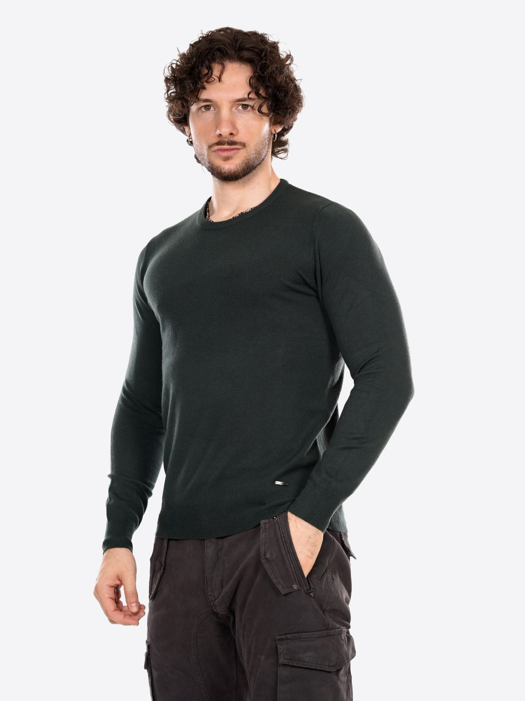 Maglia GIANNI LUPO da Uomo - verde GL33398-F25BRITISH