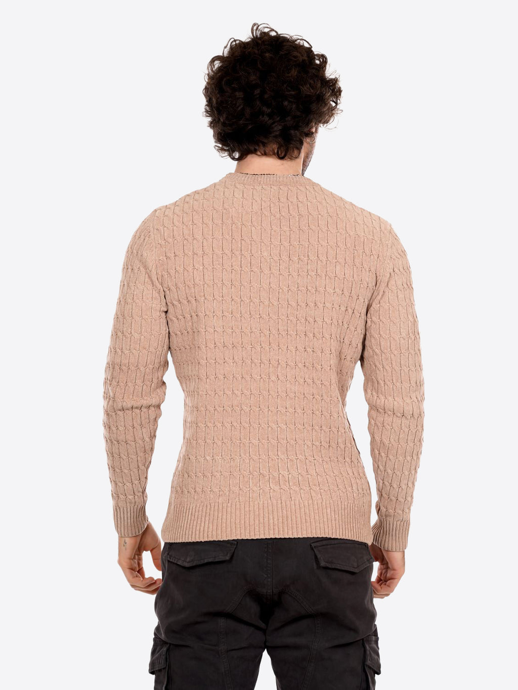 Maglione GIANNI LUPO da Uomo - beige GL35056BEIGE