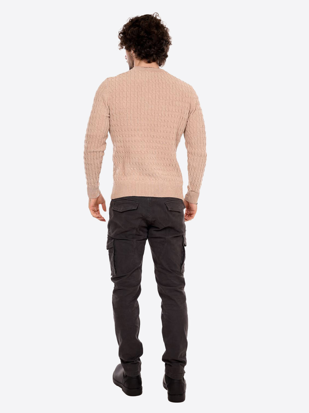 Maglione GIANNI LUPO da Uomo - beige GL35056BEIGE