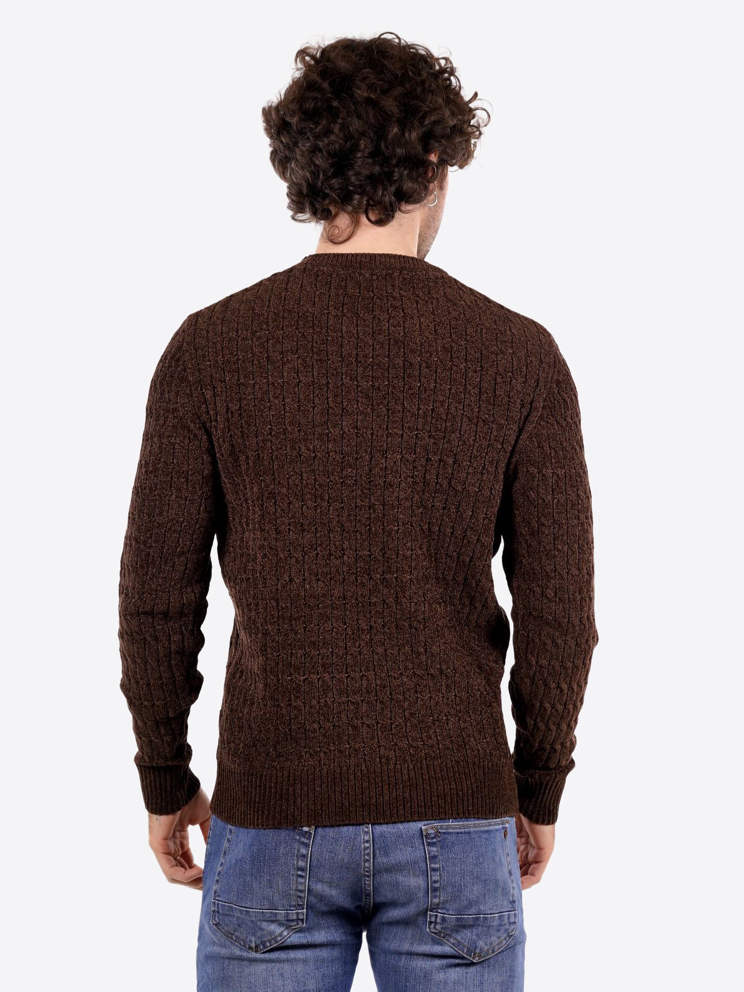 Maglione GIANNI LUPO da Uomo - marrone GL35056COFFEE