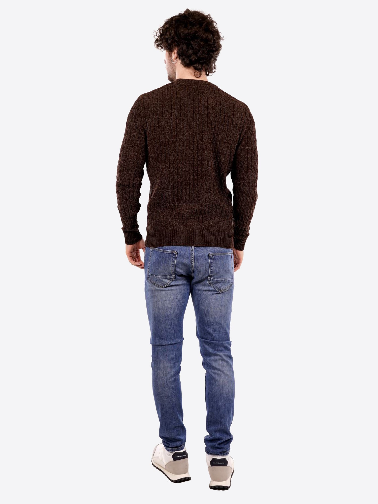Maglione GIANNI LUPO da Uomo - marrone GL35056COFFEE
