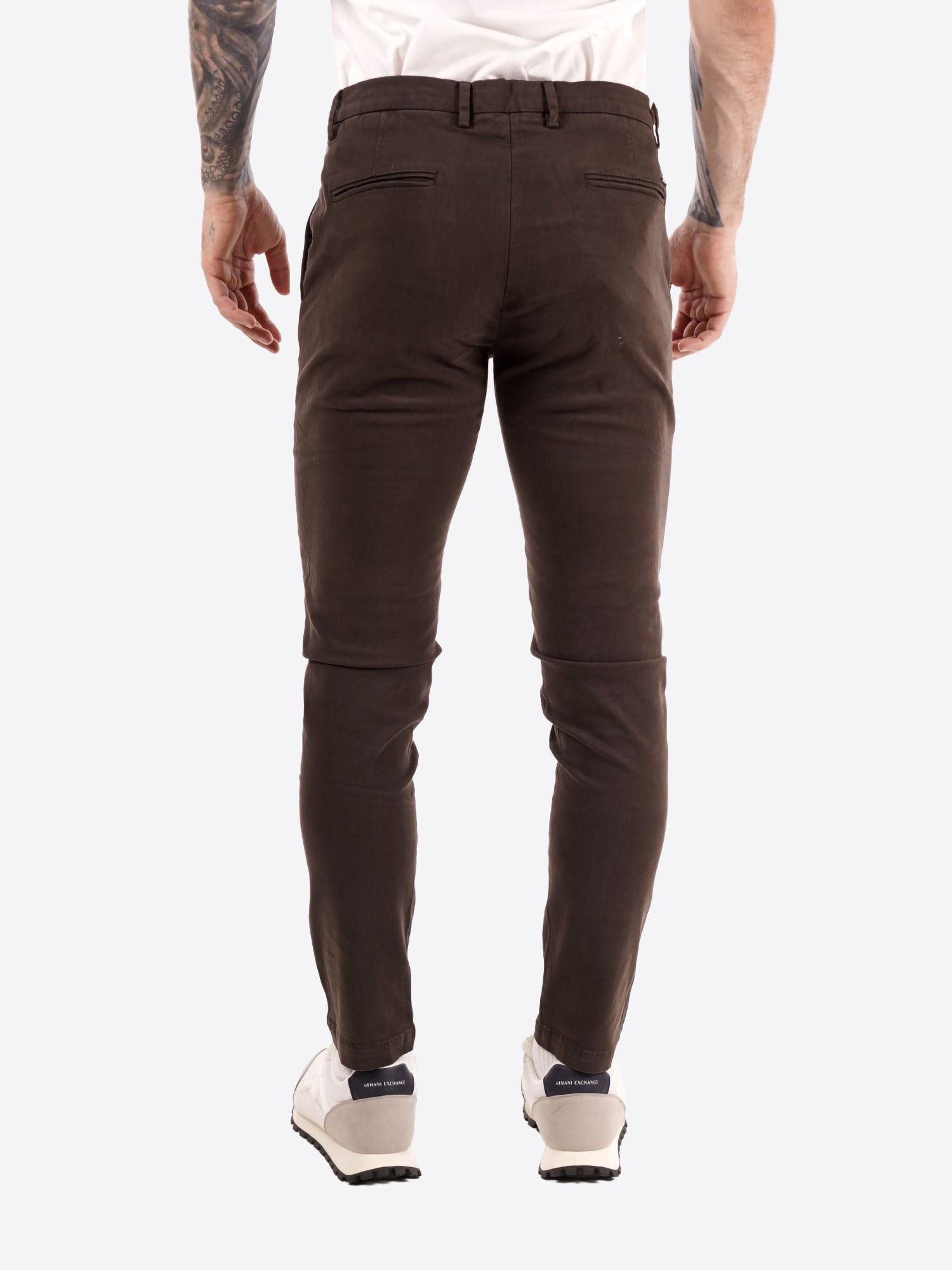 Pantalone GIANNI LUPO da Uomo - marrone TAHOMA-F25CAFFE