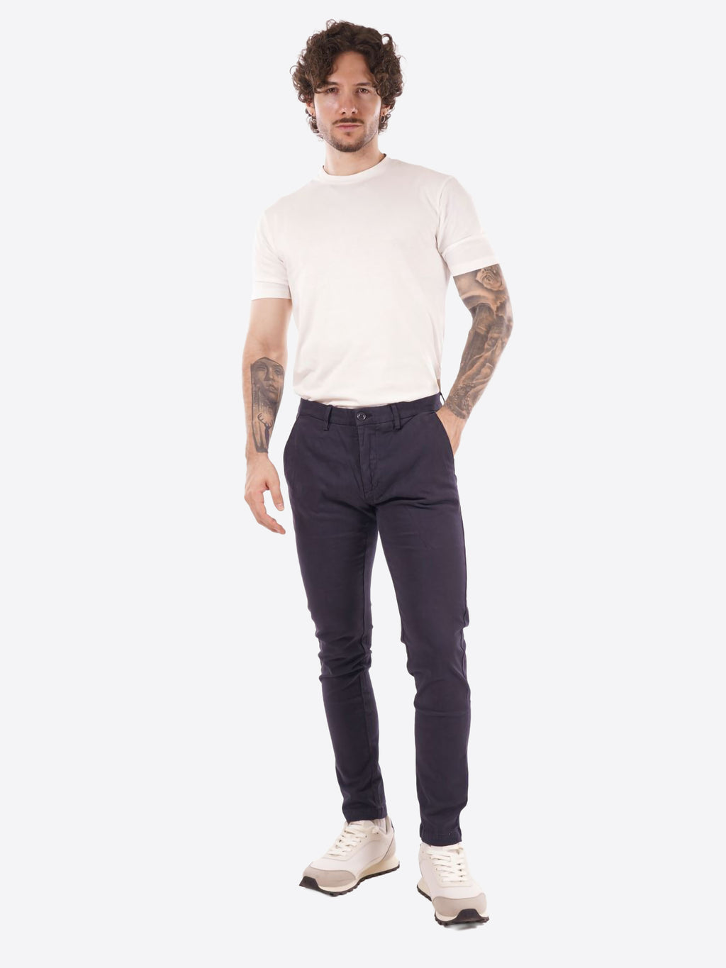 Pantalone GIANNI LUPO da Uomo - marrone TAHOMA-F25CAFFE