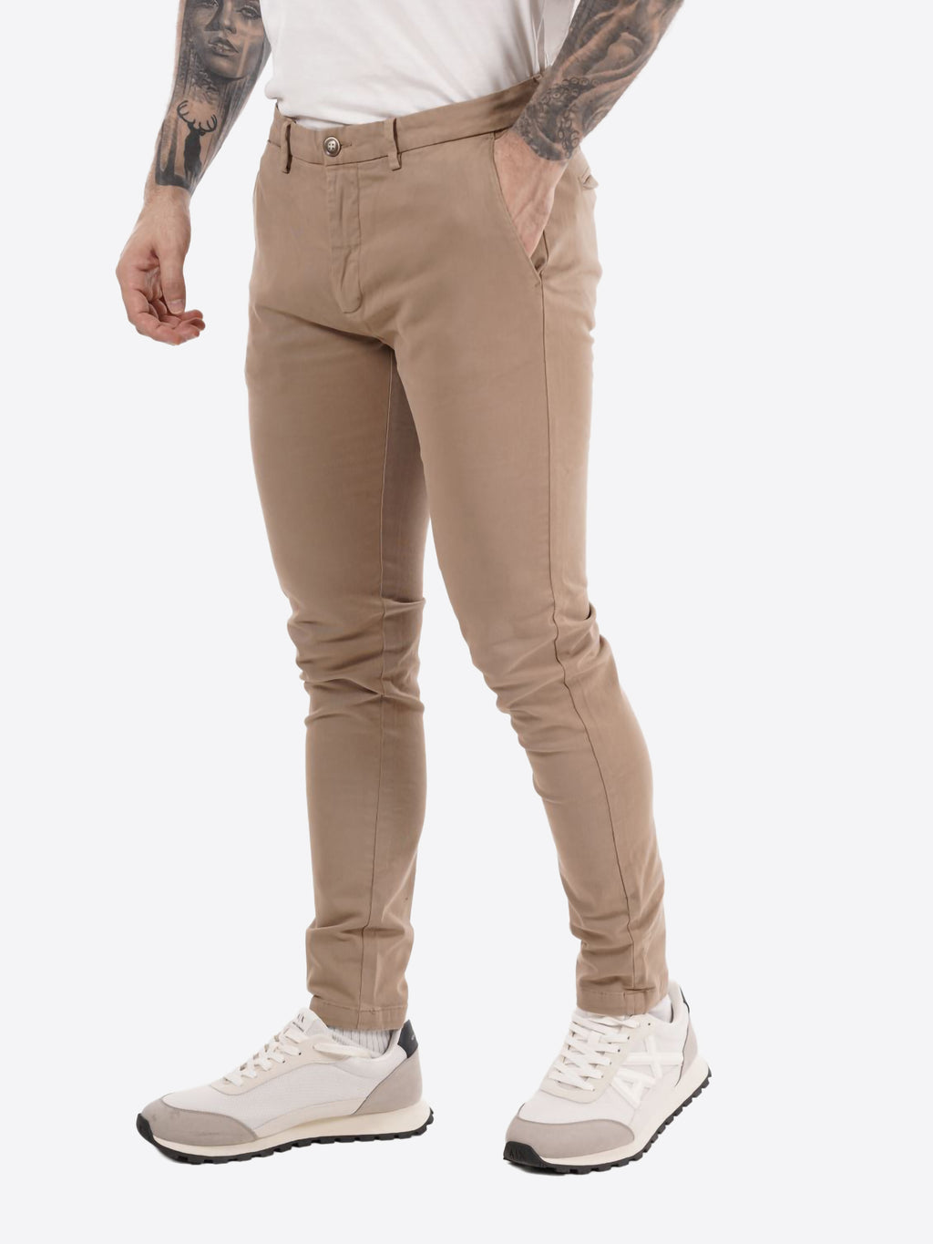 Pantalone GIANNI LUPO da Uomo - beige TAHOMA-F25CAMEL