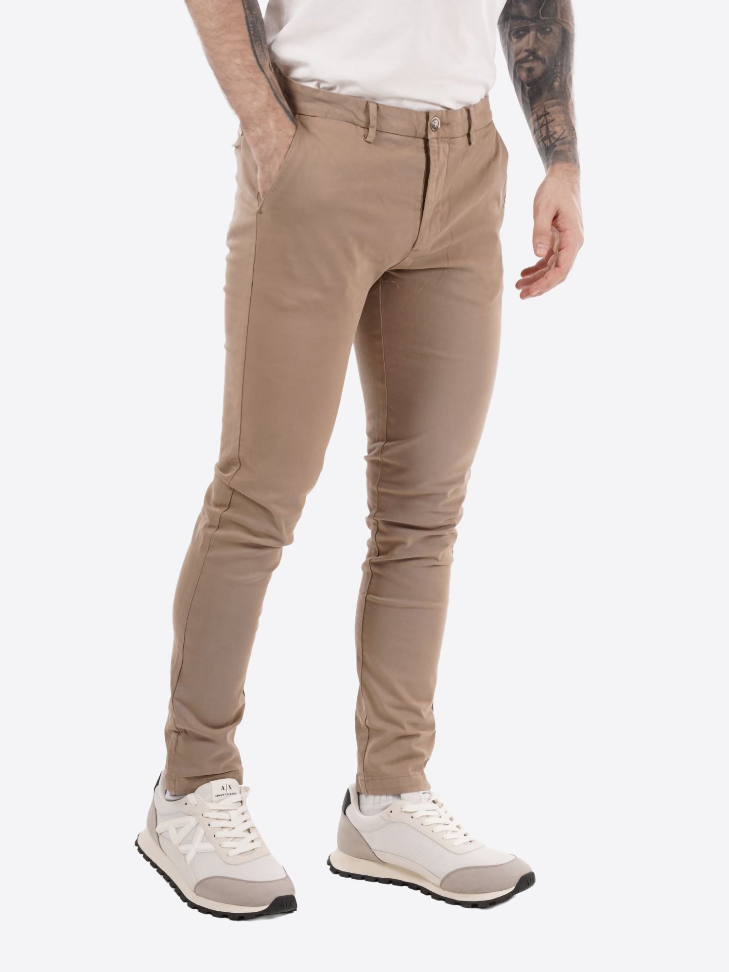Pantalone GIANNI LUPO da Uomo - beige TAHOMA-F25CAMEL