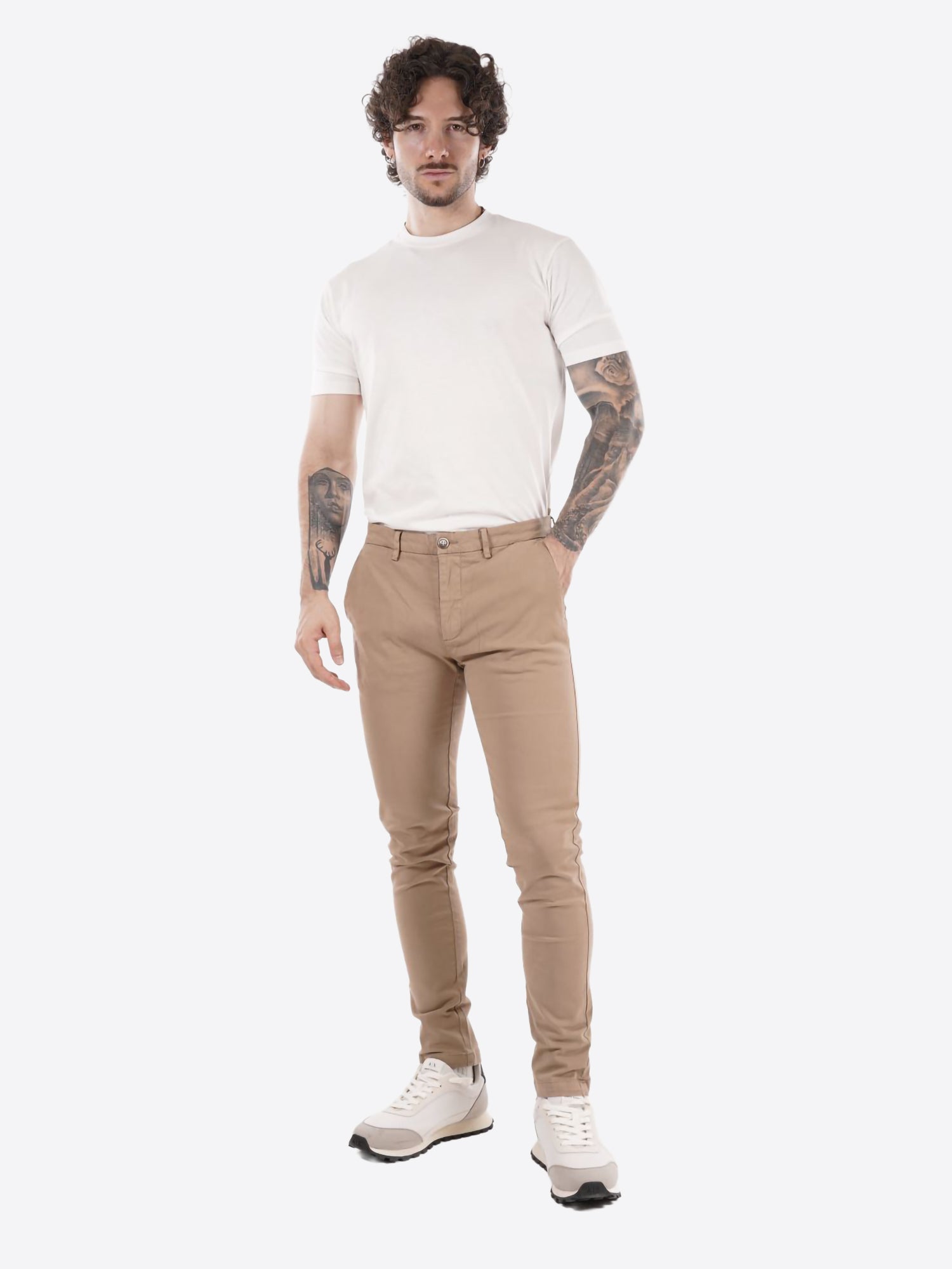 Pantalone GIANNI LUPO da Uomo - beige TAHOMA-F25CAMEL