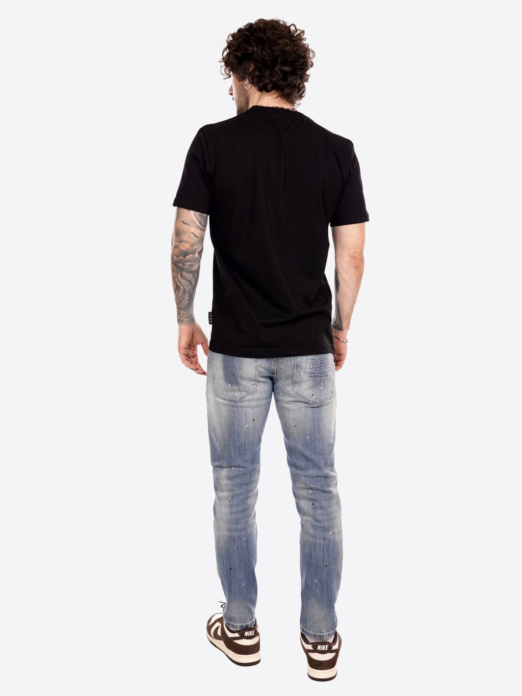 T-shirt ICON da Uomo - nero ICUF2W6T002NERO