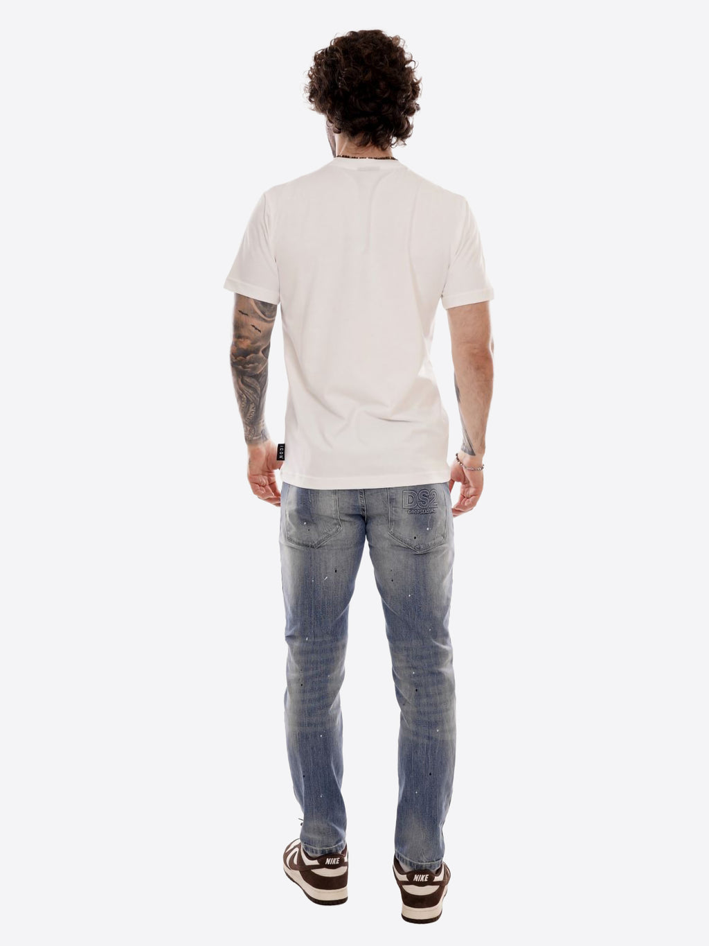 T-shirt ICON da Uomo - bianco ICUF2W6T002PANNA