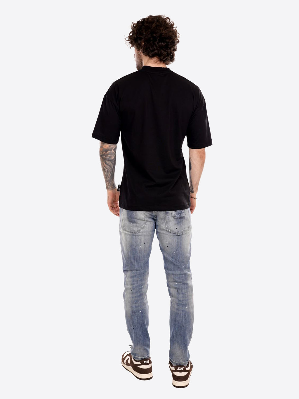 T-shirt ICON da Uomo - nero ICUF2W6T007NERO