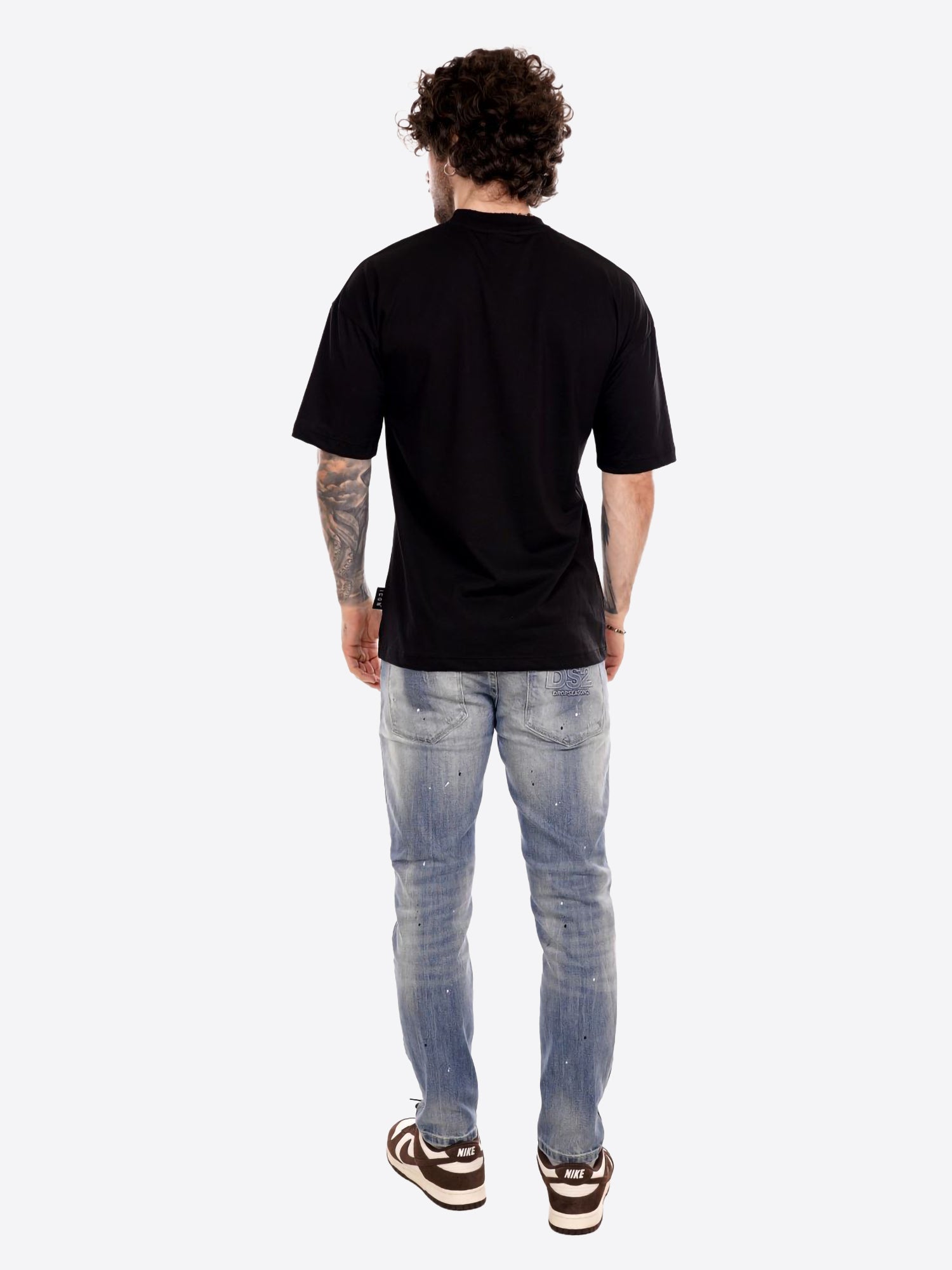 T-shirt ICON da Uomo - nero ICUF2W6T007NERO