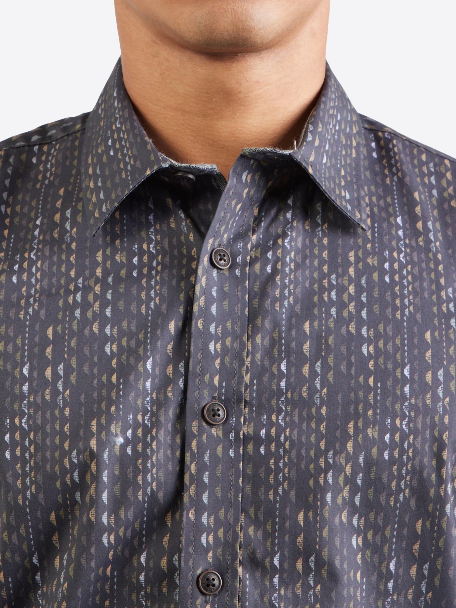 Camicia INDICODE da Uomo - nero 25-431999