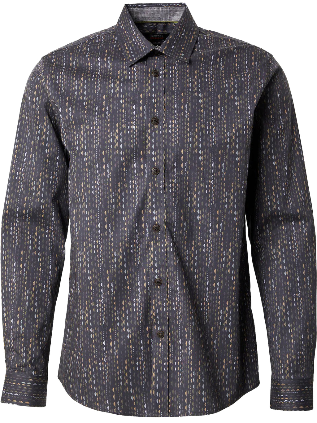 Camicia INDICODE da Uomo - nero 25-431999