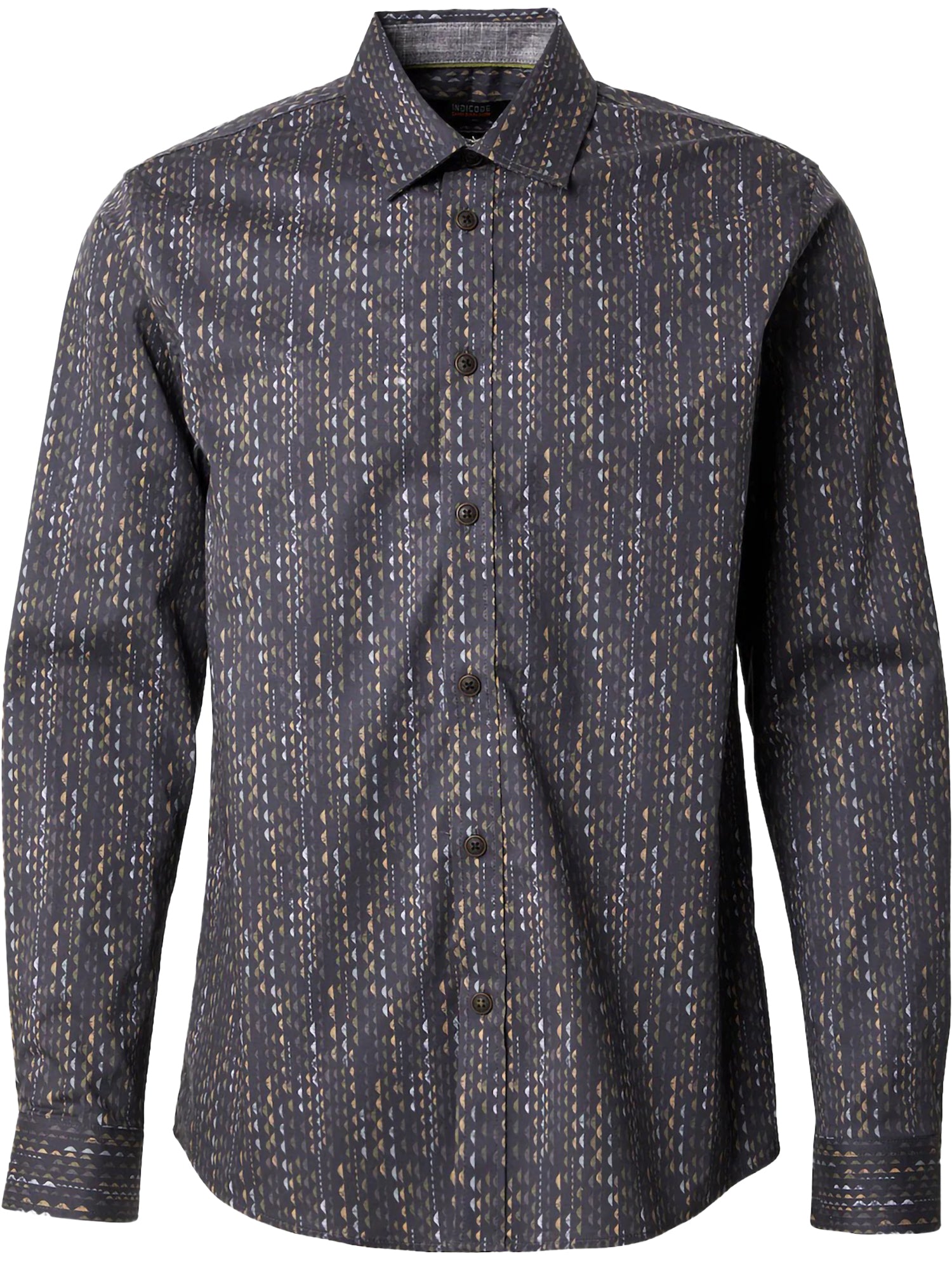 Camicia INDICODE da Uomo - nero 25-431999