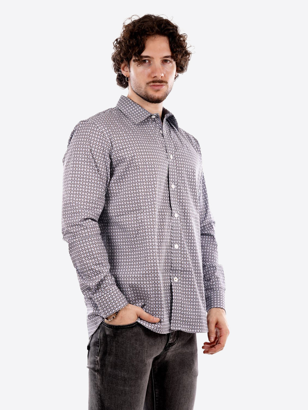 Camicia INDICODE da Uomo - bianco 25-432465