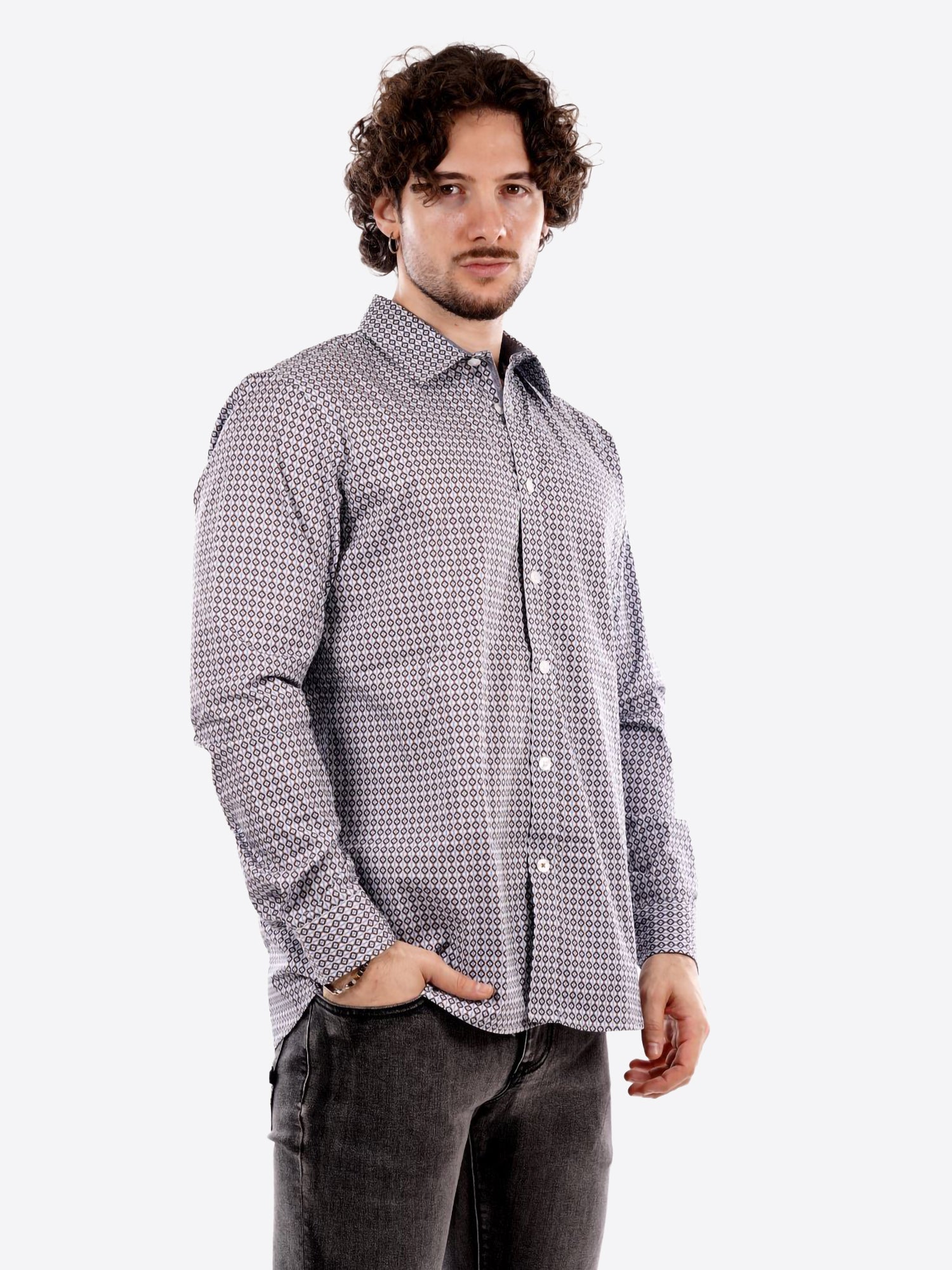 Camicia INDICODE da Uomo - bianco 25-432465