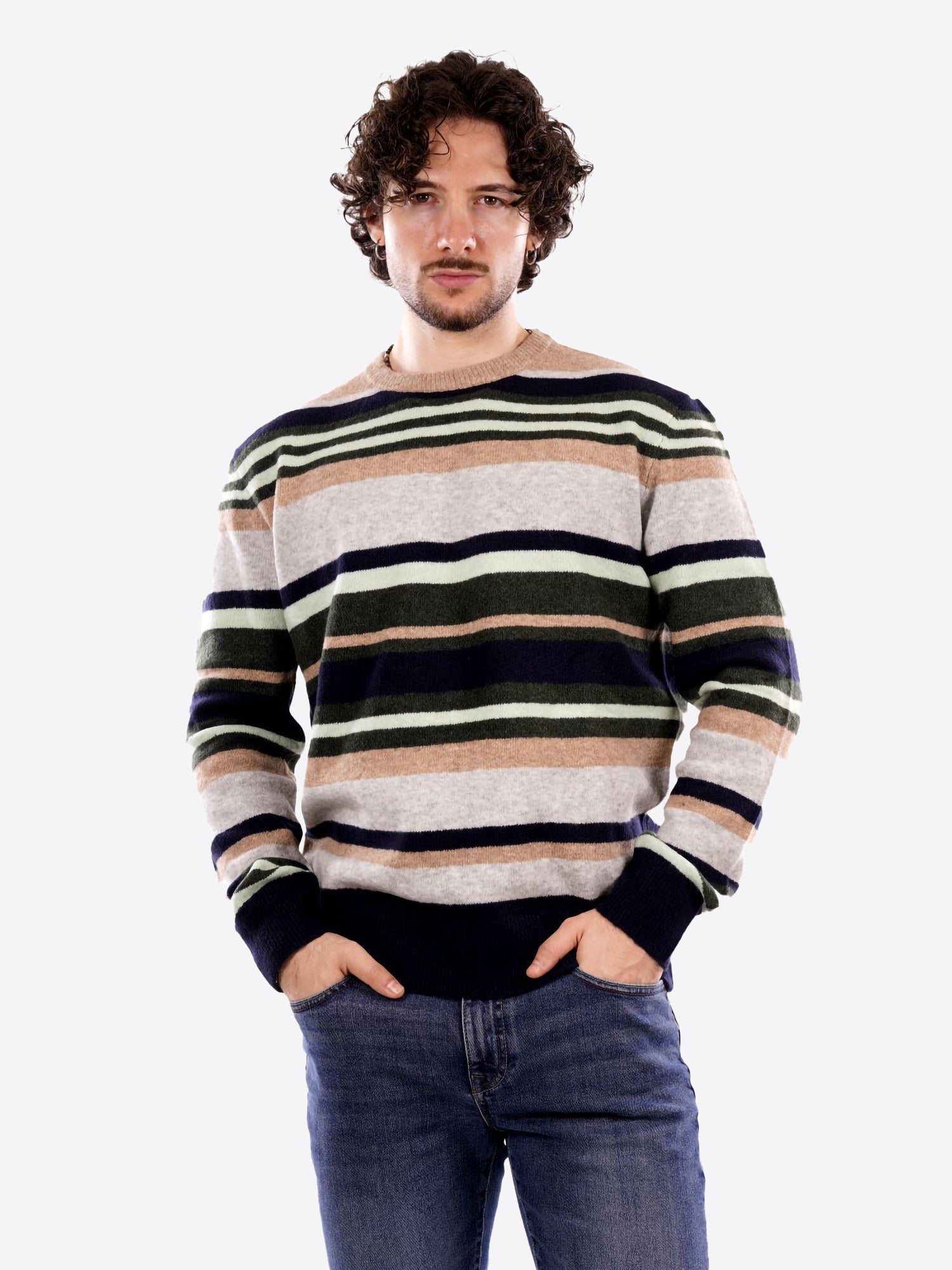 Maglione INDICODE da Uomo - grigio 35-915914
