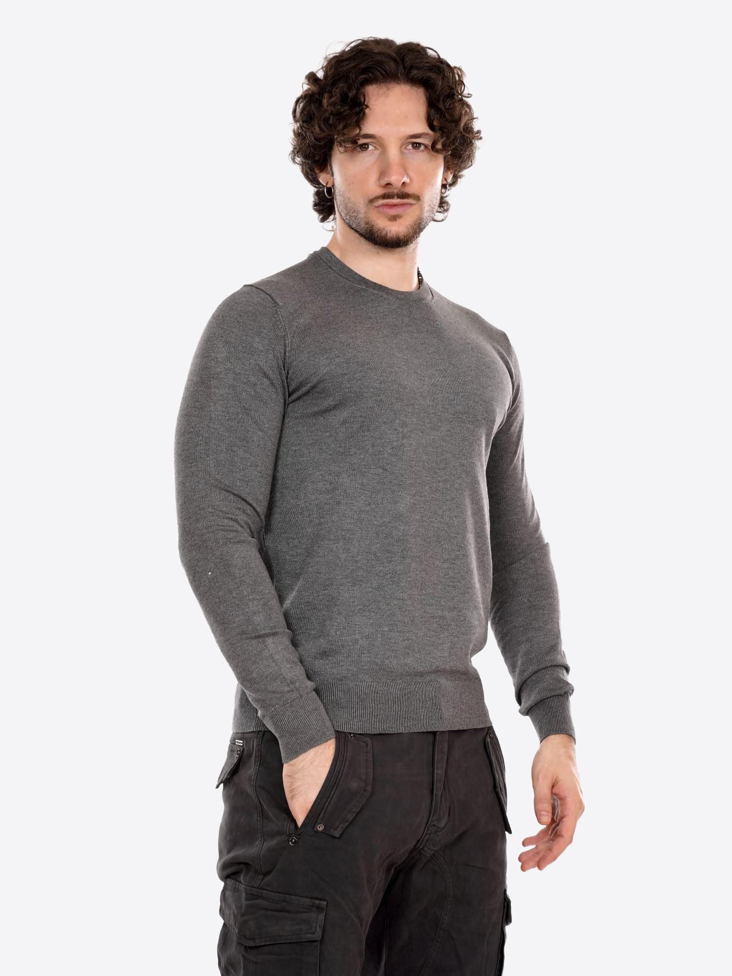 Maglione MARK UP da Uomo - grigio MK20010GREYMEL