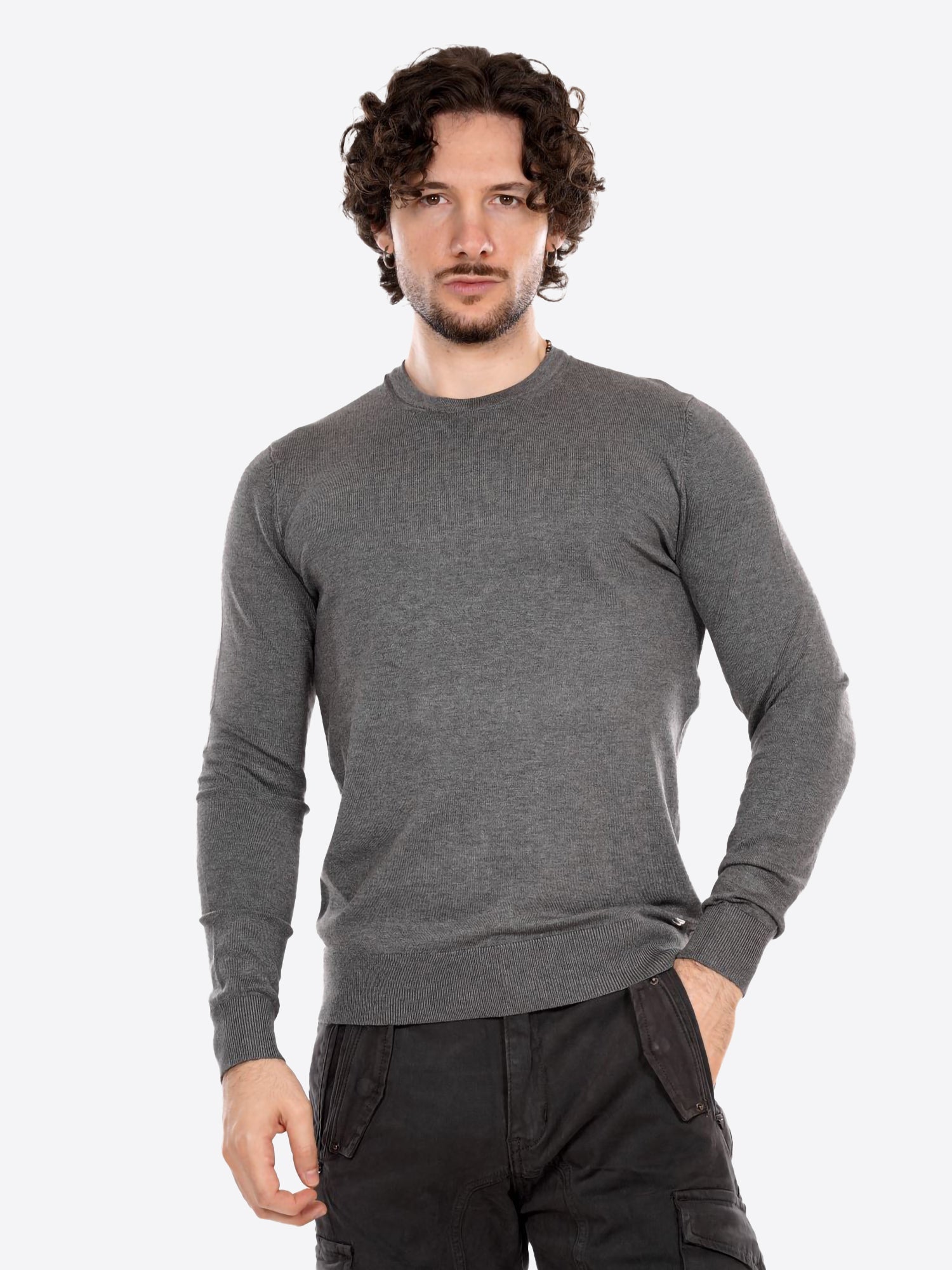 Maglione MARK UP da Uomo - grigio MK20010GREYMEL
