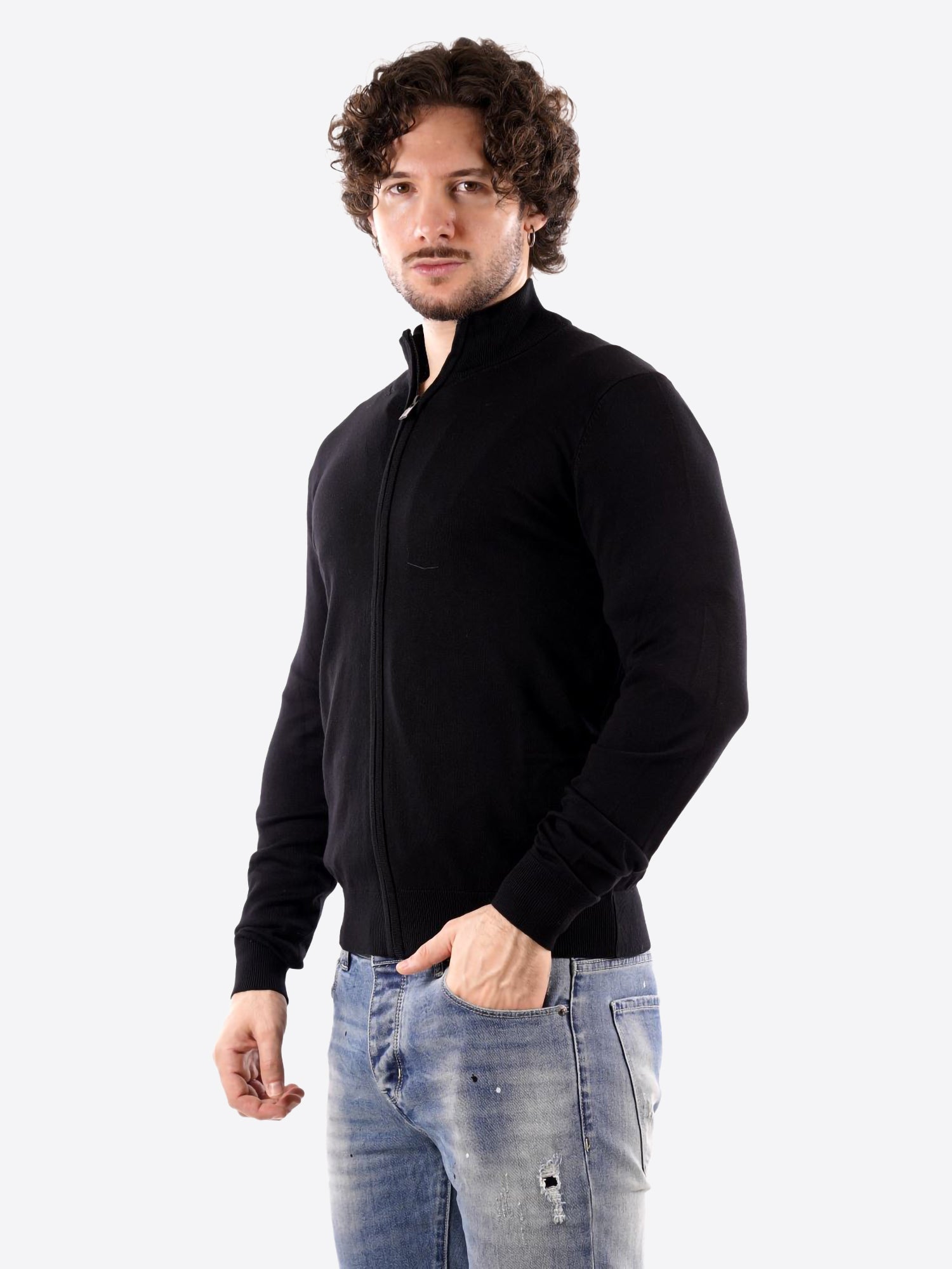 Cardigan MARK UP da Uomo - nero MK20016BLK
