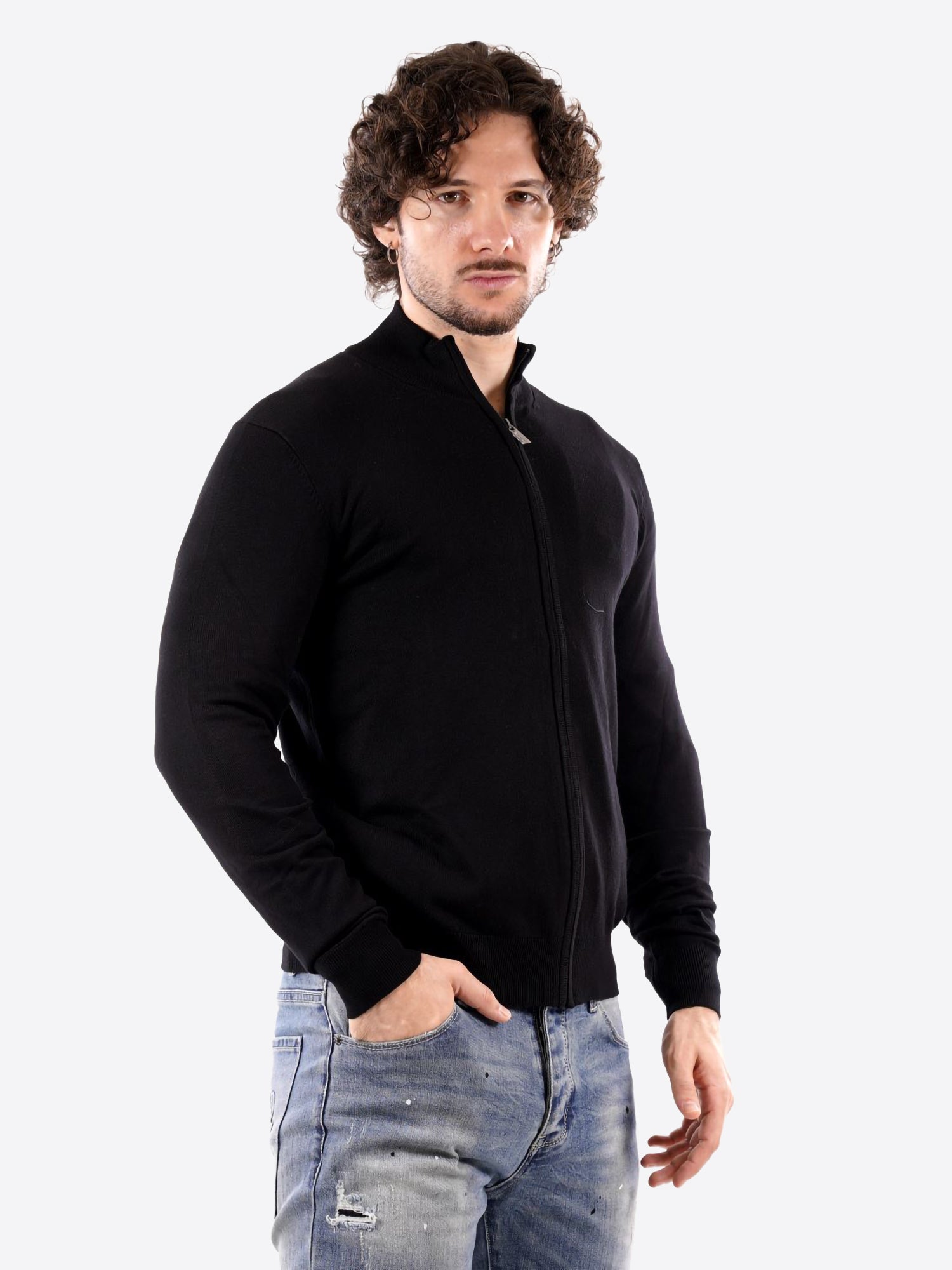 Cardigan MARK UP da Uomo - nero MK20016BLK