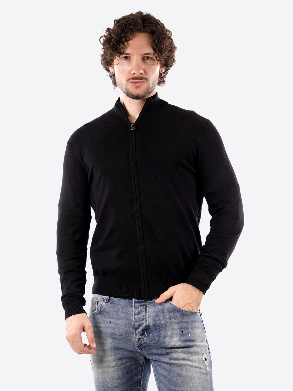 Cardigan MARK UP da Uomo - nero MK20016BLK