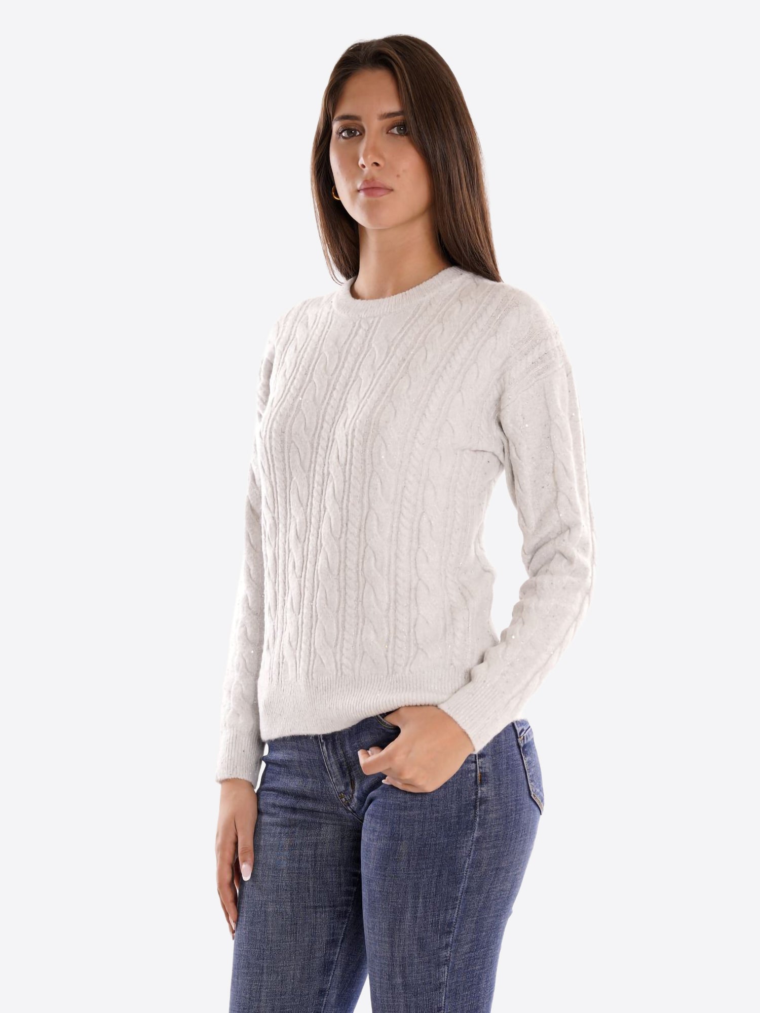 Maglione MARK UP da Donna - bianco MW960057LATTE