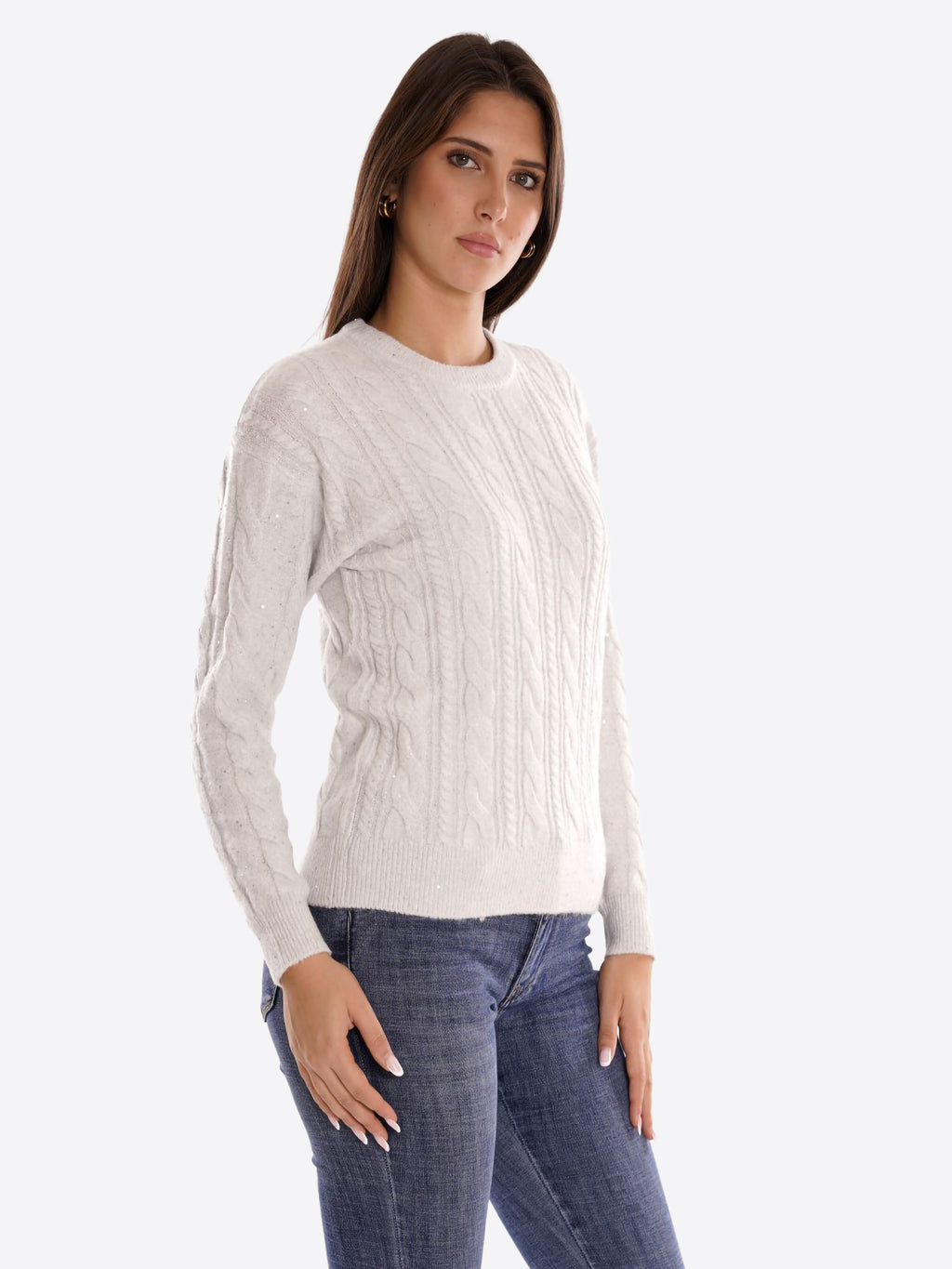 Maglione MARK UP da Donna - bianco MW960057LATTE