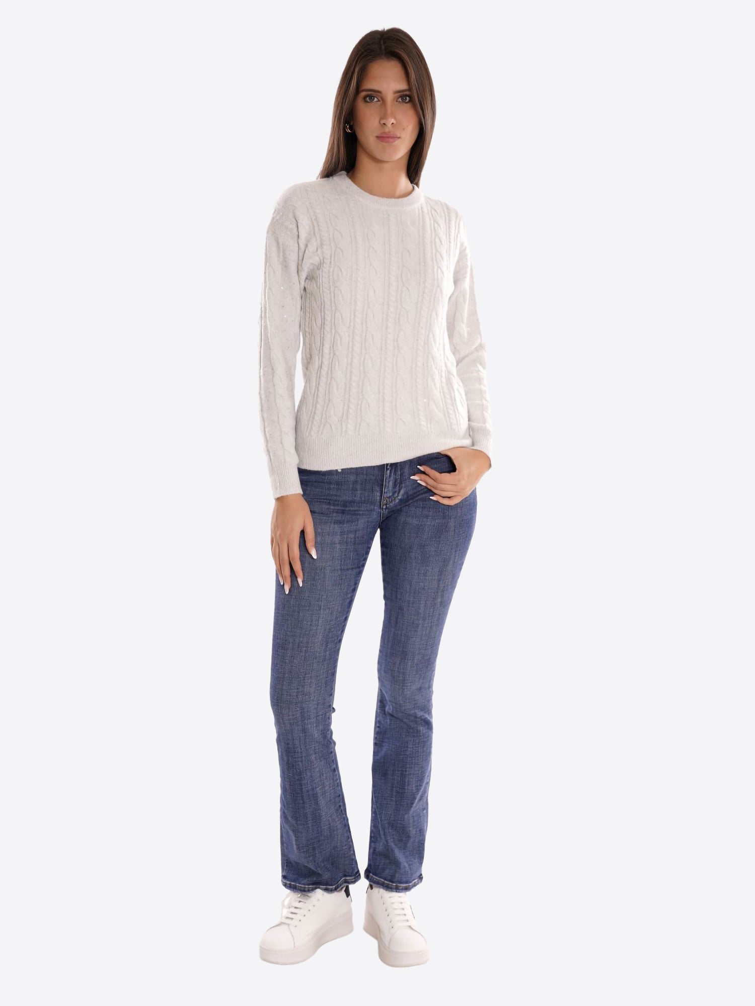 Maglione MARK UP da Donna - bianco MW960057LATTE