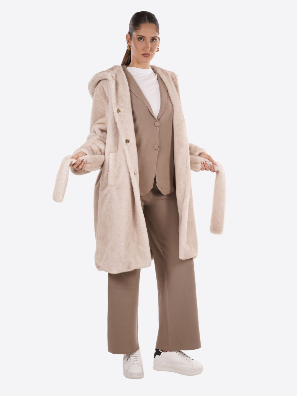 Cappotto MARK UP da Donna - bianco MW9640627LATTE