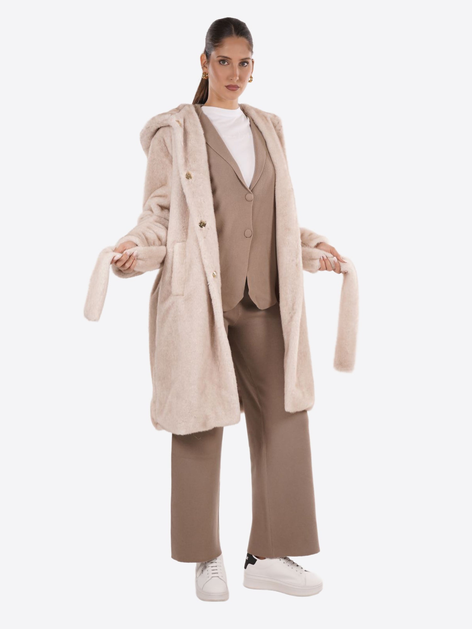Cappotto MARK UP da Donna - bianco MW9640627LATTE