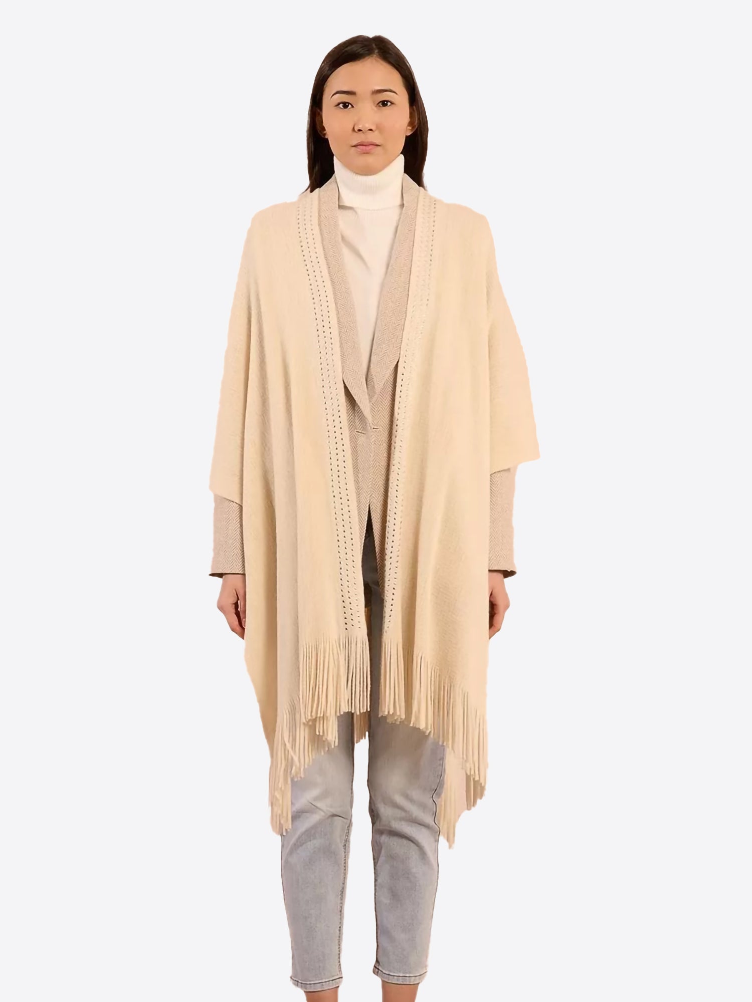Cardigan MOLLY BRACKEN da Donna - bianco B300DHOFFWHT