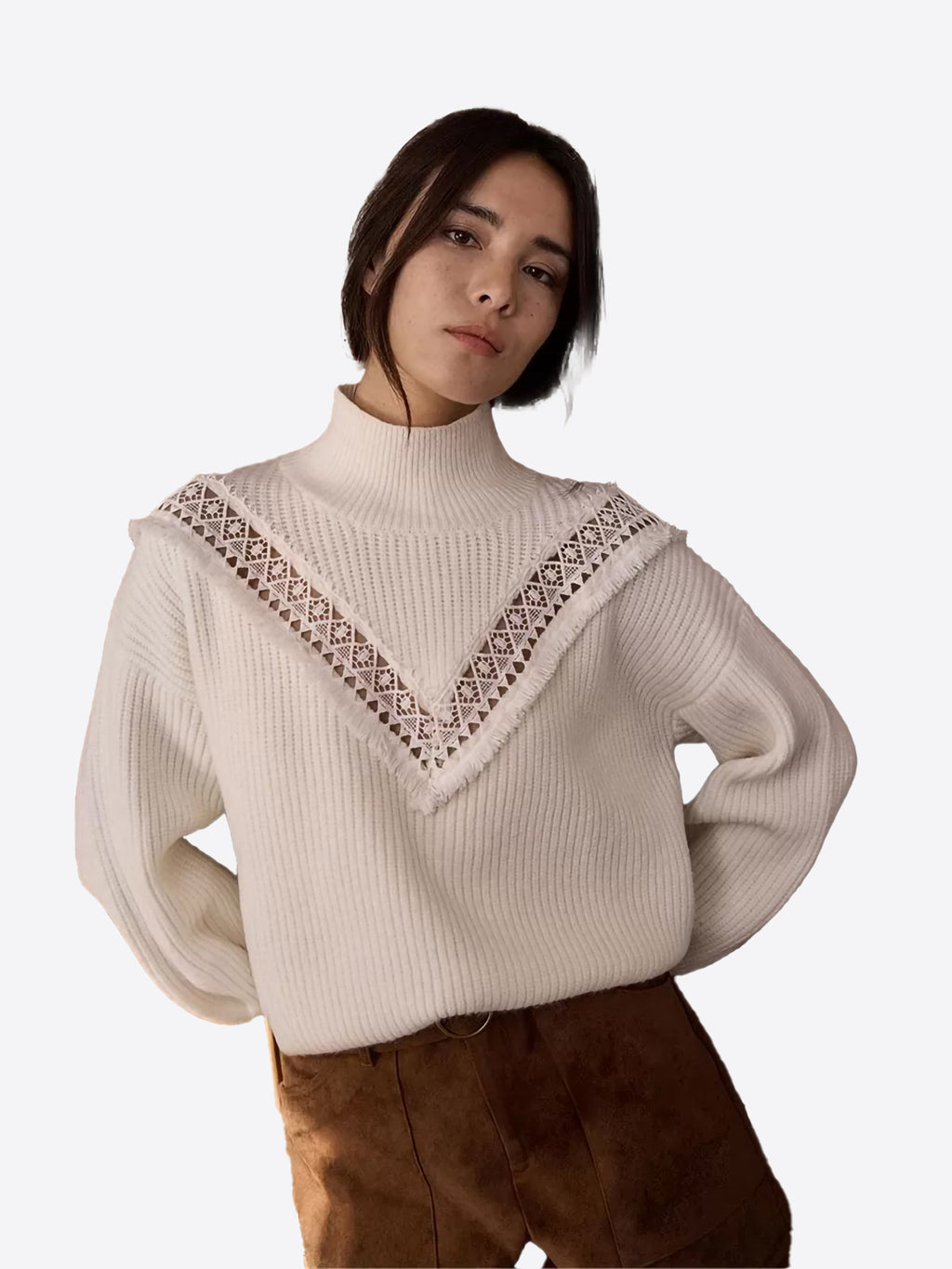 Maglia MOLLY BRACKEN da Donna - bianco LA1792PANNA