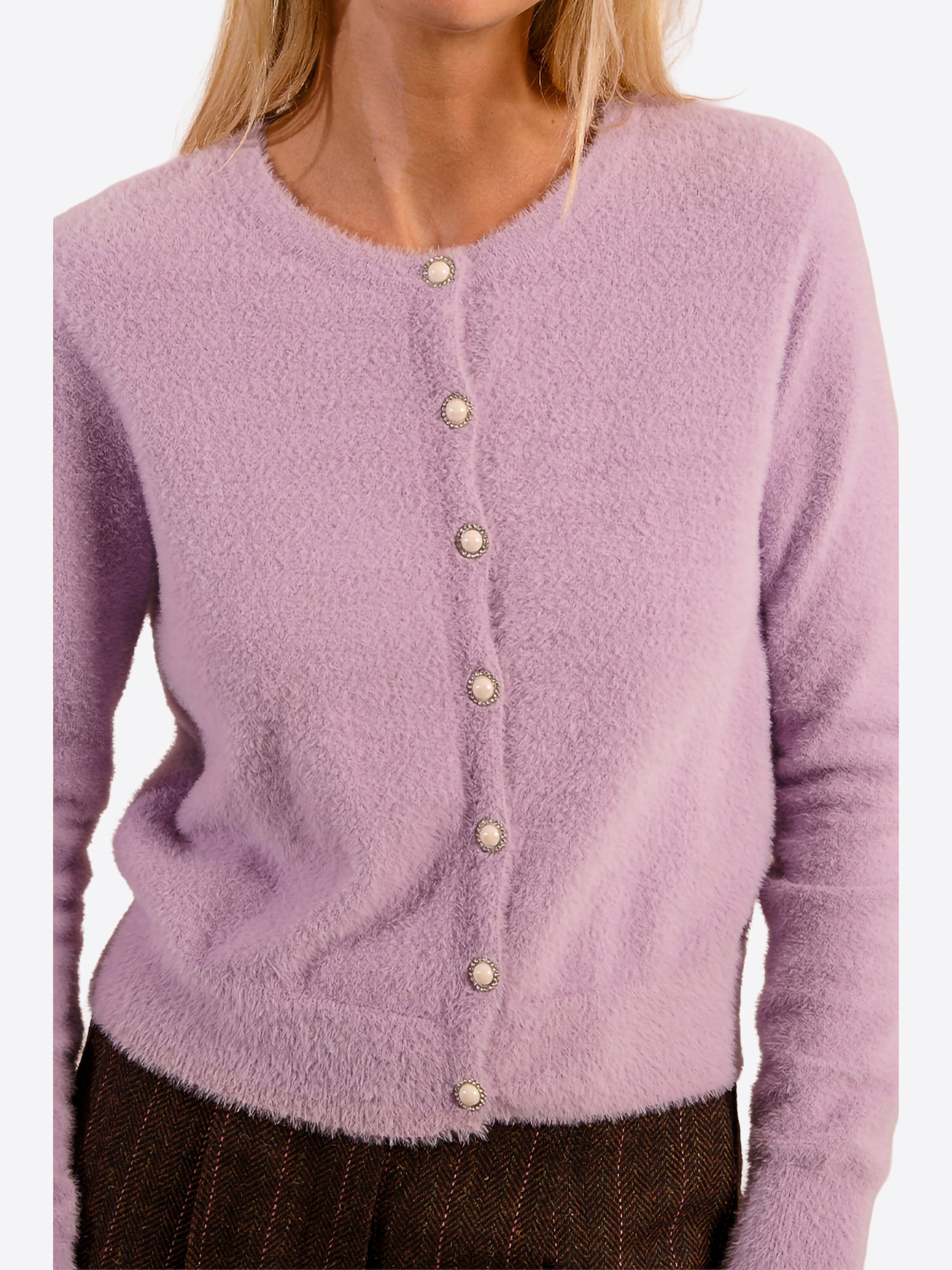 Cardigan MOLLY BRACKEN da Donna - viola LA1825LILLA