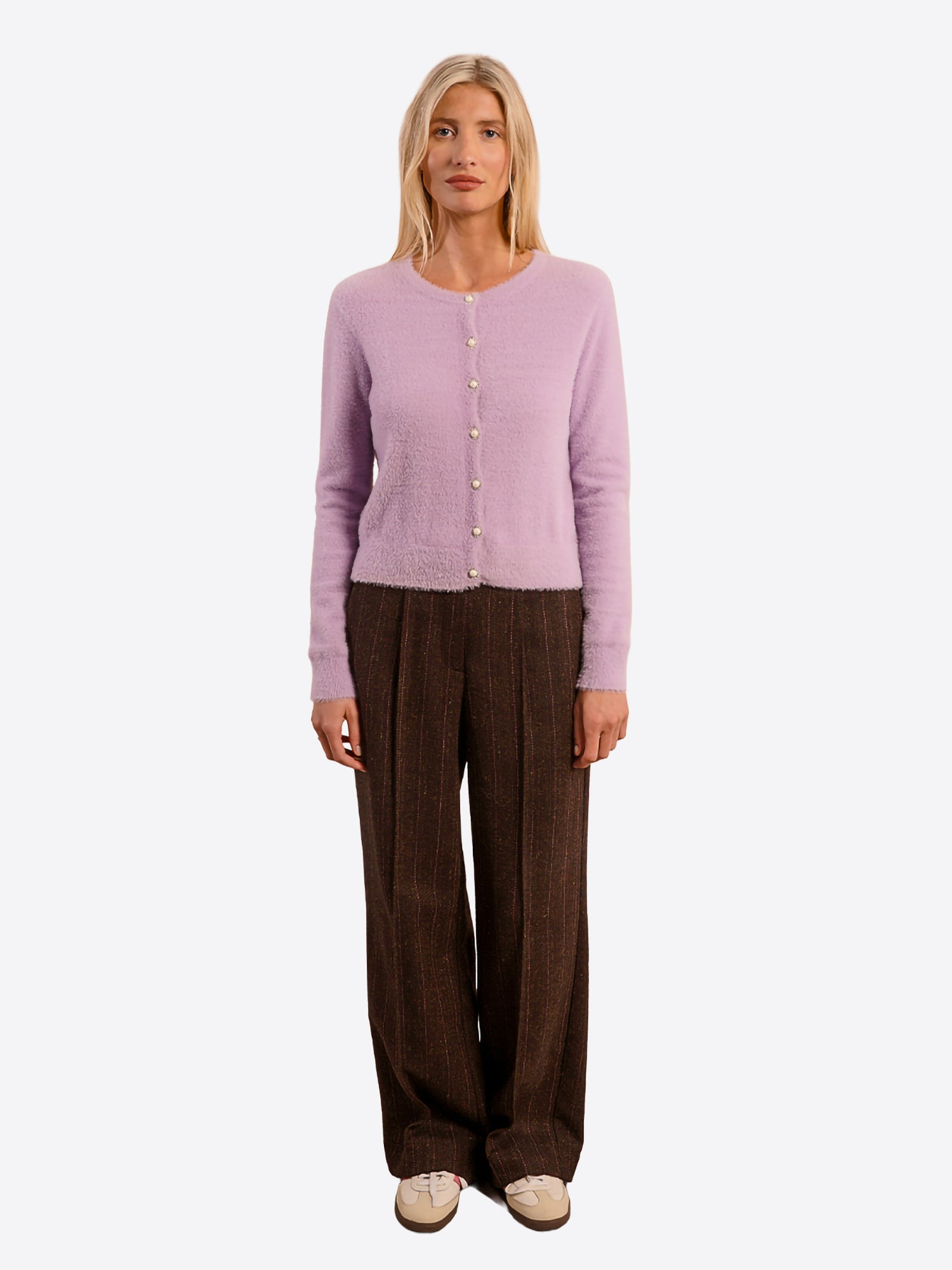 Cardigan MOLLY BRACKEN da Donna - viola LA1825LILLA