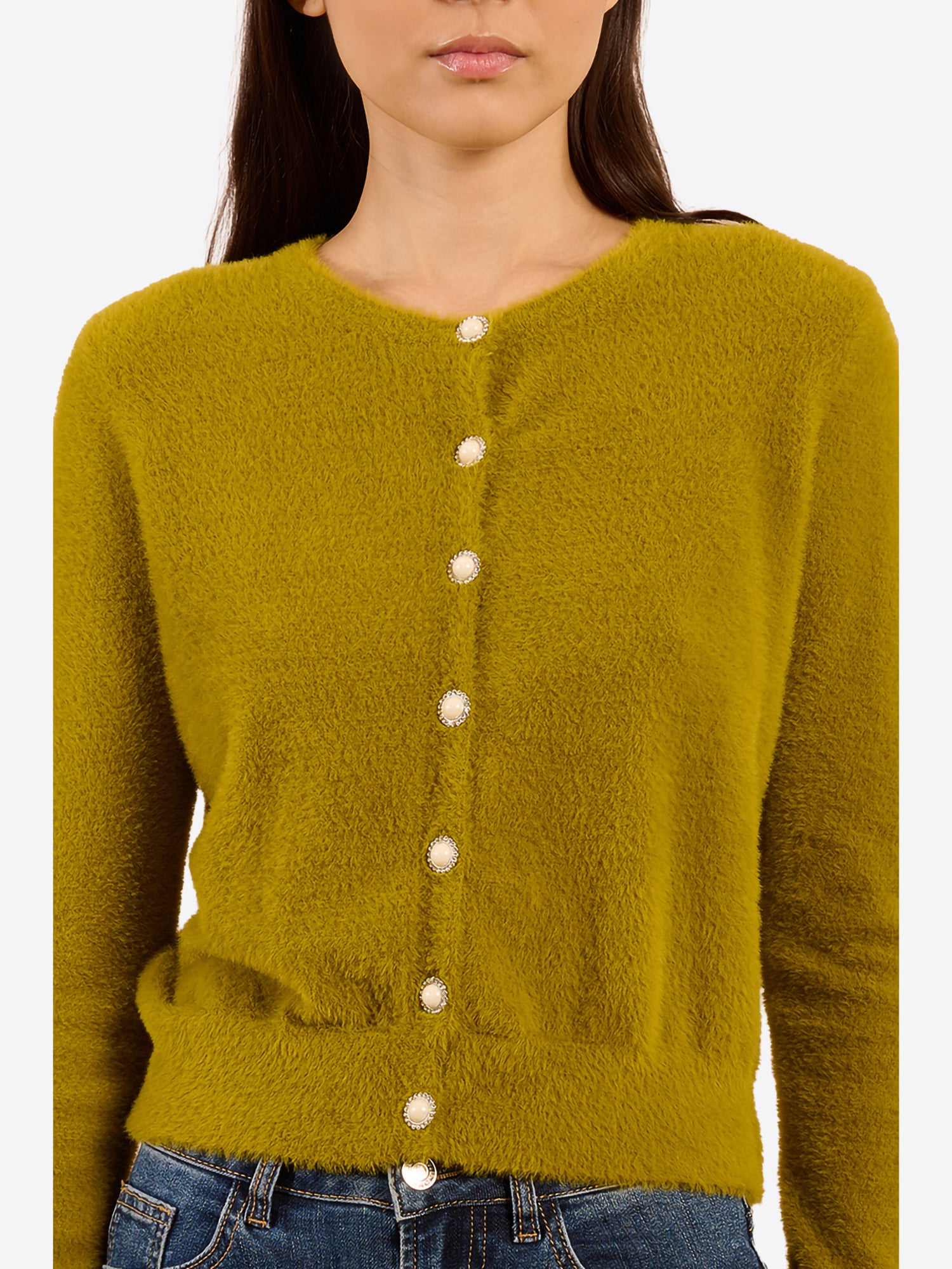 Cardigan MOLLY BRACKEN da Donna - verde LA1825LIME