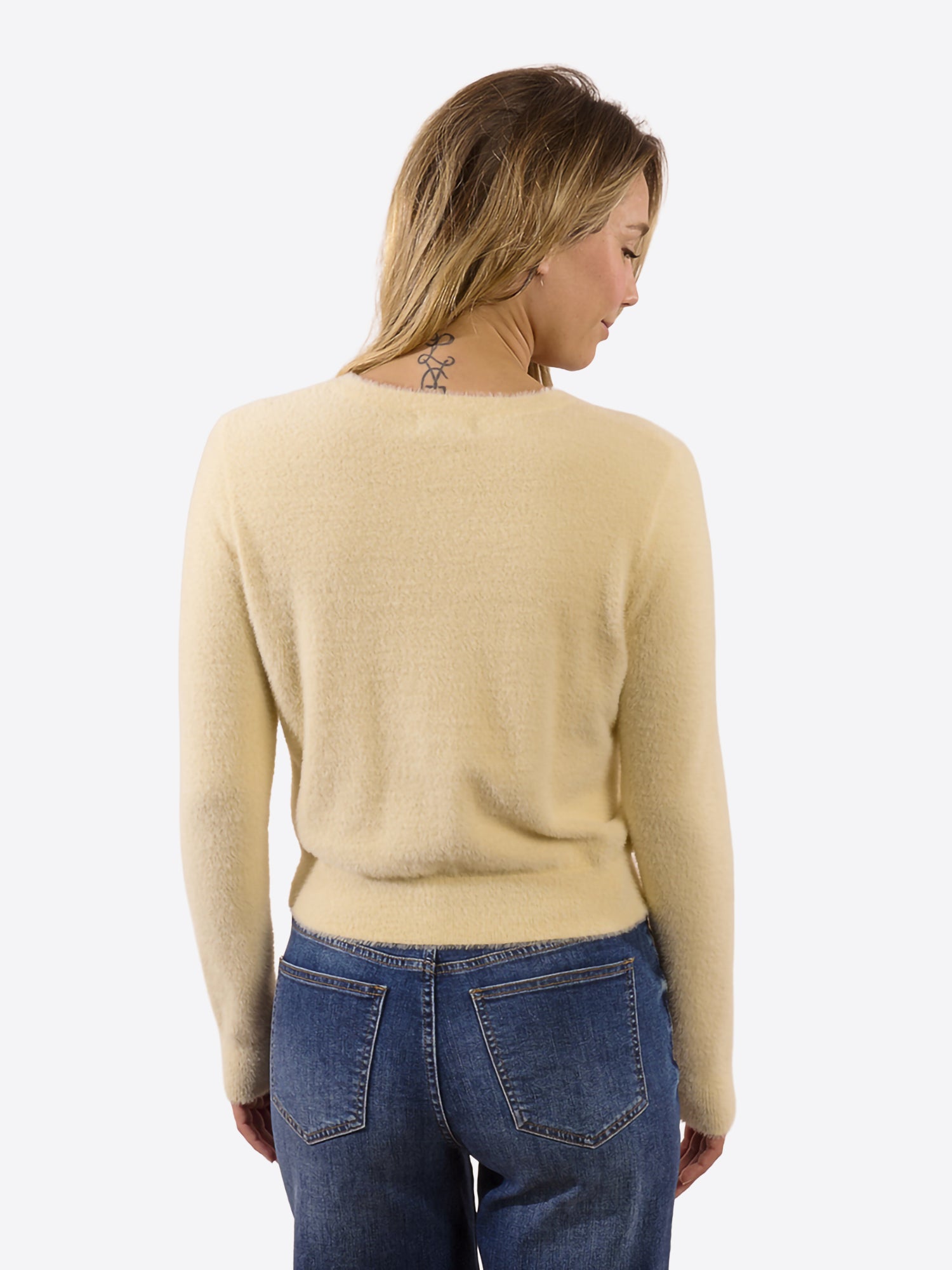 Cardigan MOLLY BRACKEN da Donna - bianco LA1825PANNA