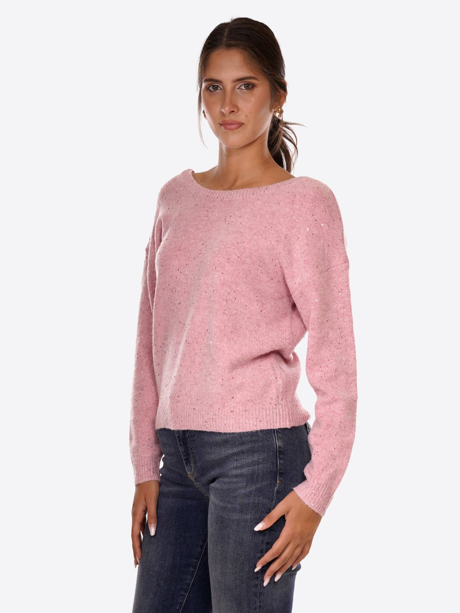 Maglione MOLLY BRACKEN da Donna - rosa M151DHROSA