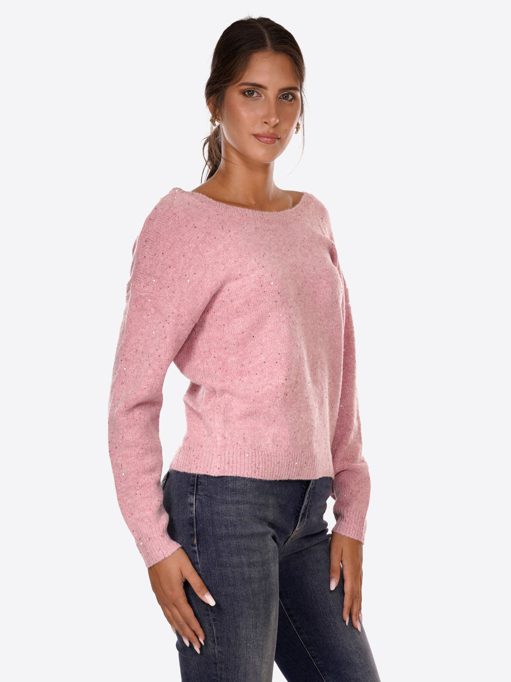 Maglione MOLLY BRACKEN da Donna - rosa M151DHROSA