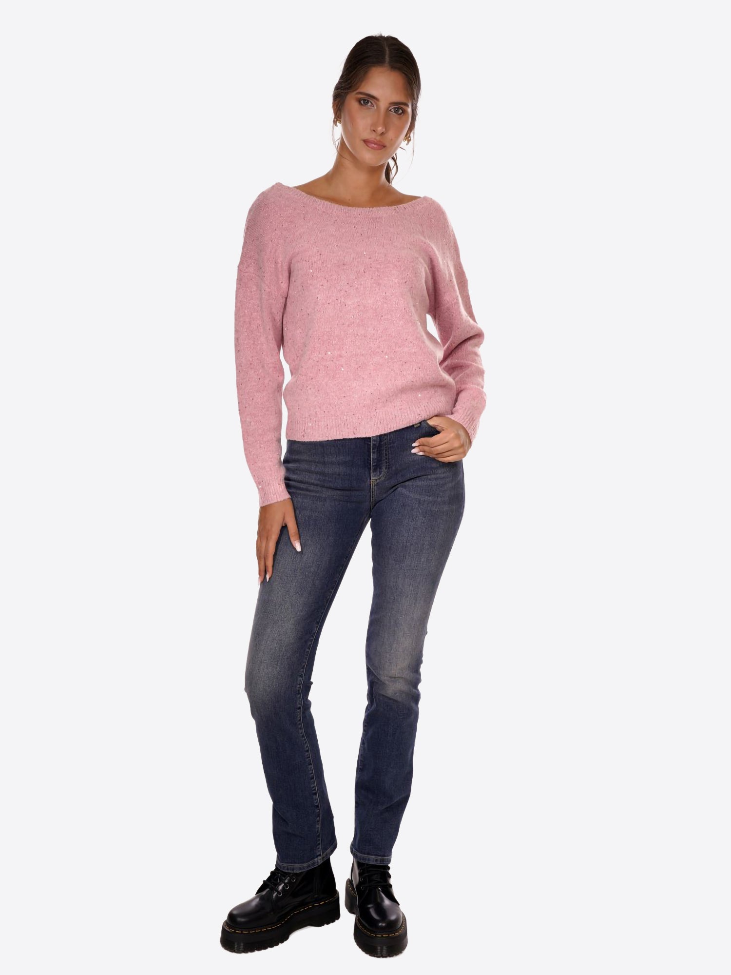 Maglione MOLLY BRACKEN da Donna - rosa M151DHROSA