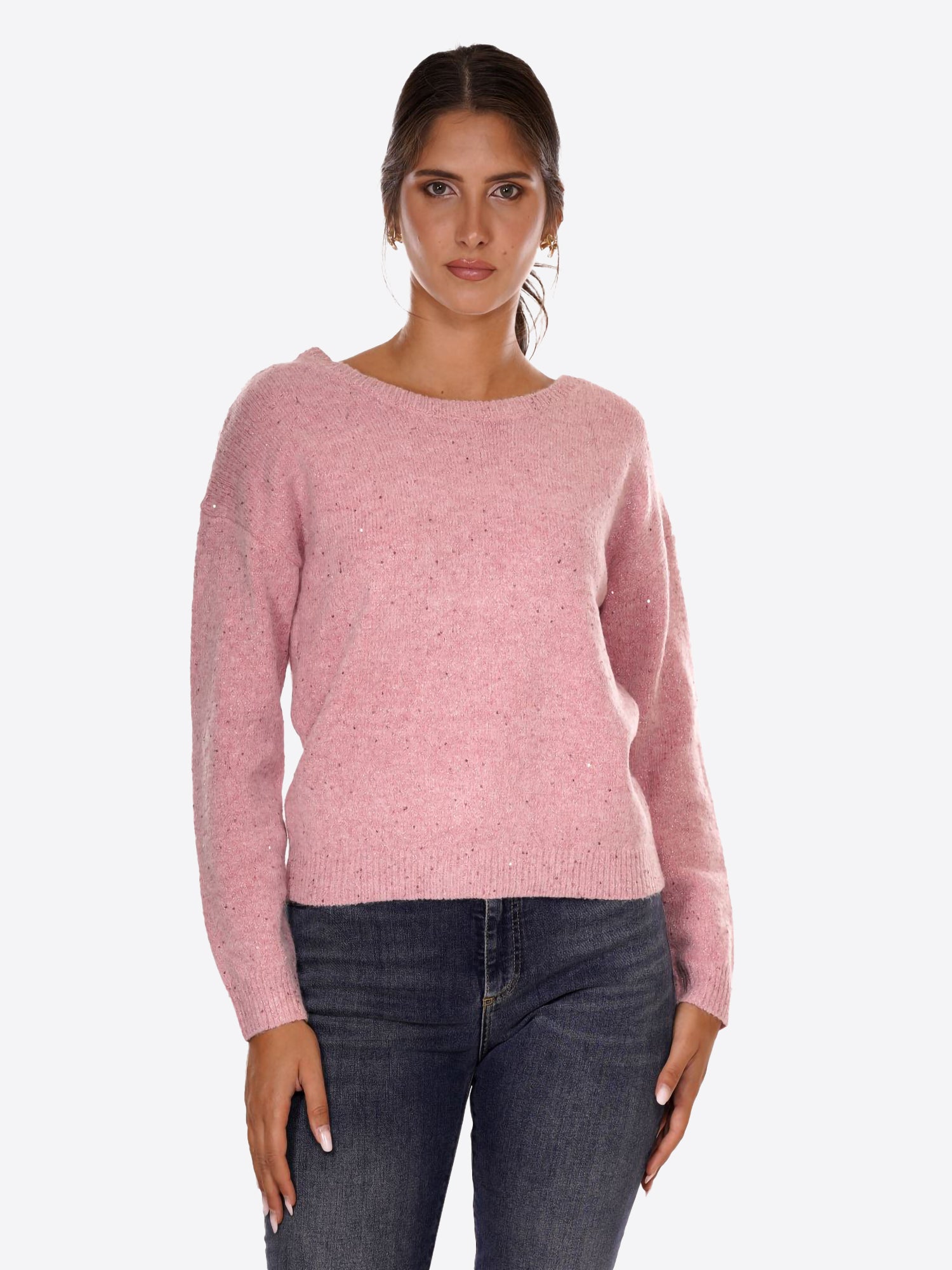Maglione MOLLY BRACKEN da Donna - rosa M151DHROSA