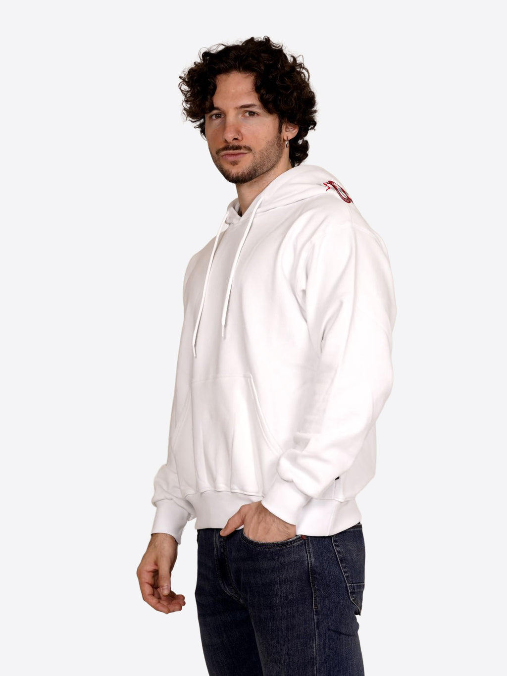 Felpa PROPAGANDA da Uomo - bianco 25FWPRFE542WHT