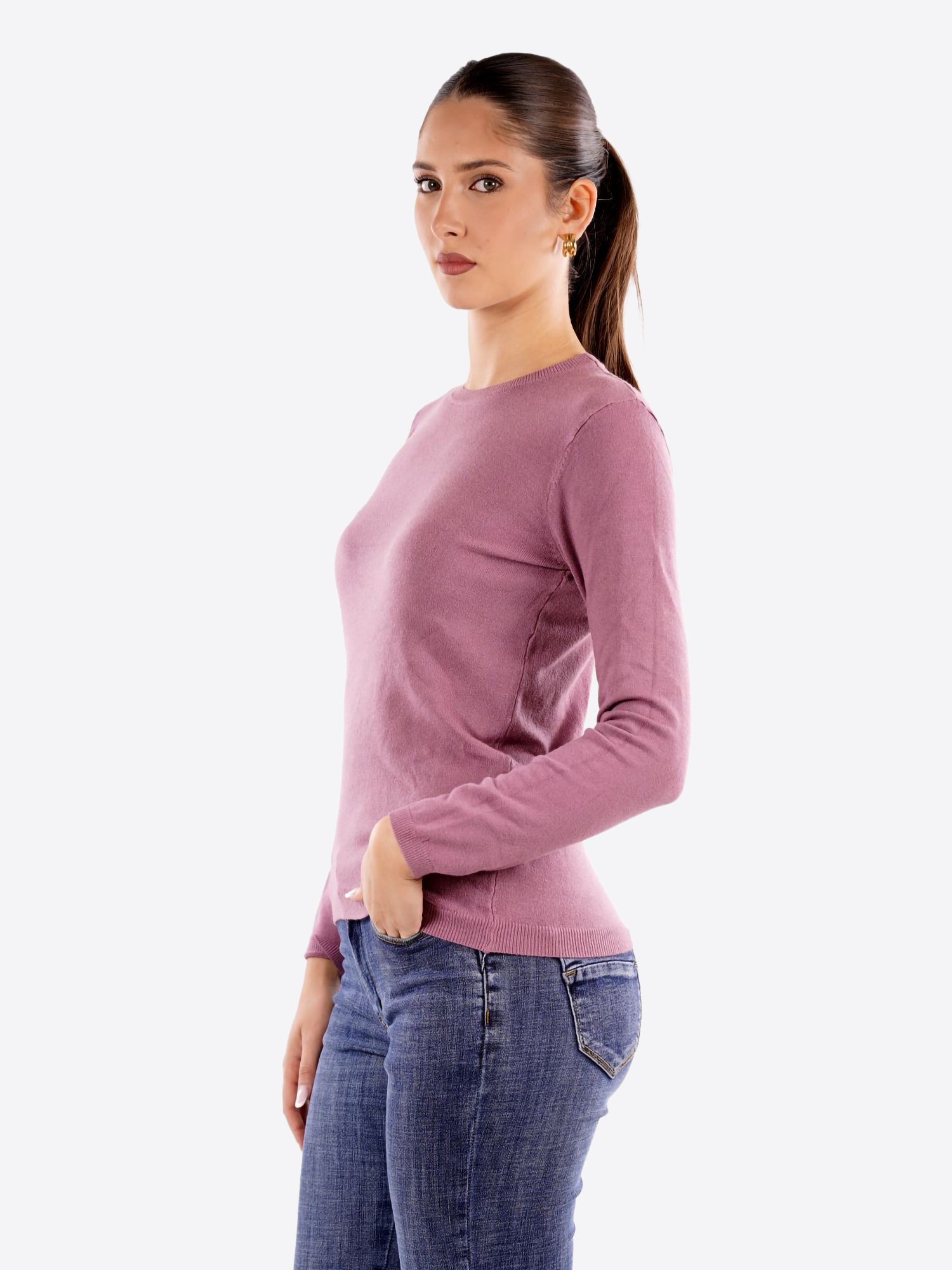 Maglia TAKE TWO da Donna - rosa DT00300PRUGNA