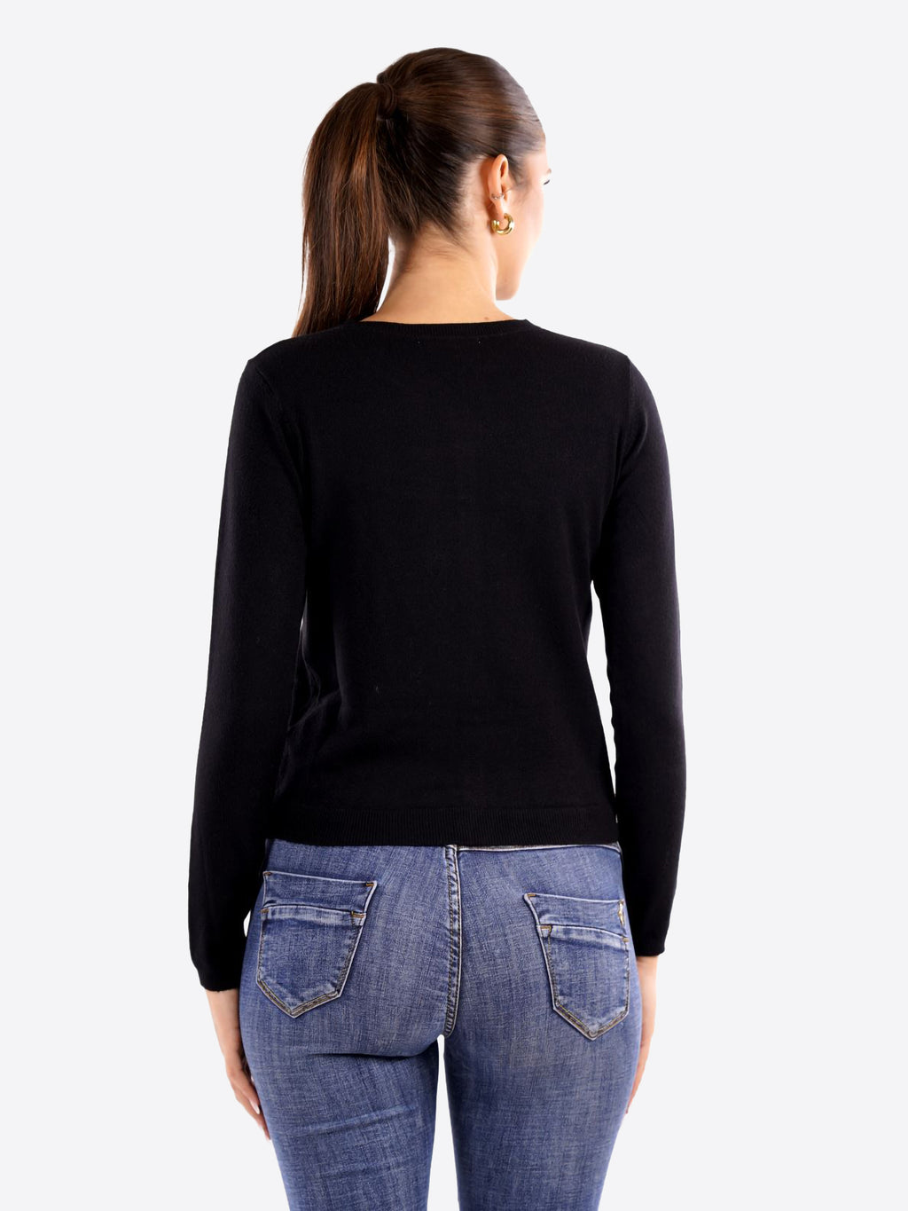 Cardigan TAKE TWO da Donna - nero DT00364BLK